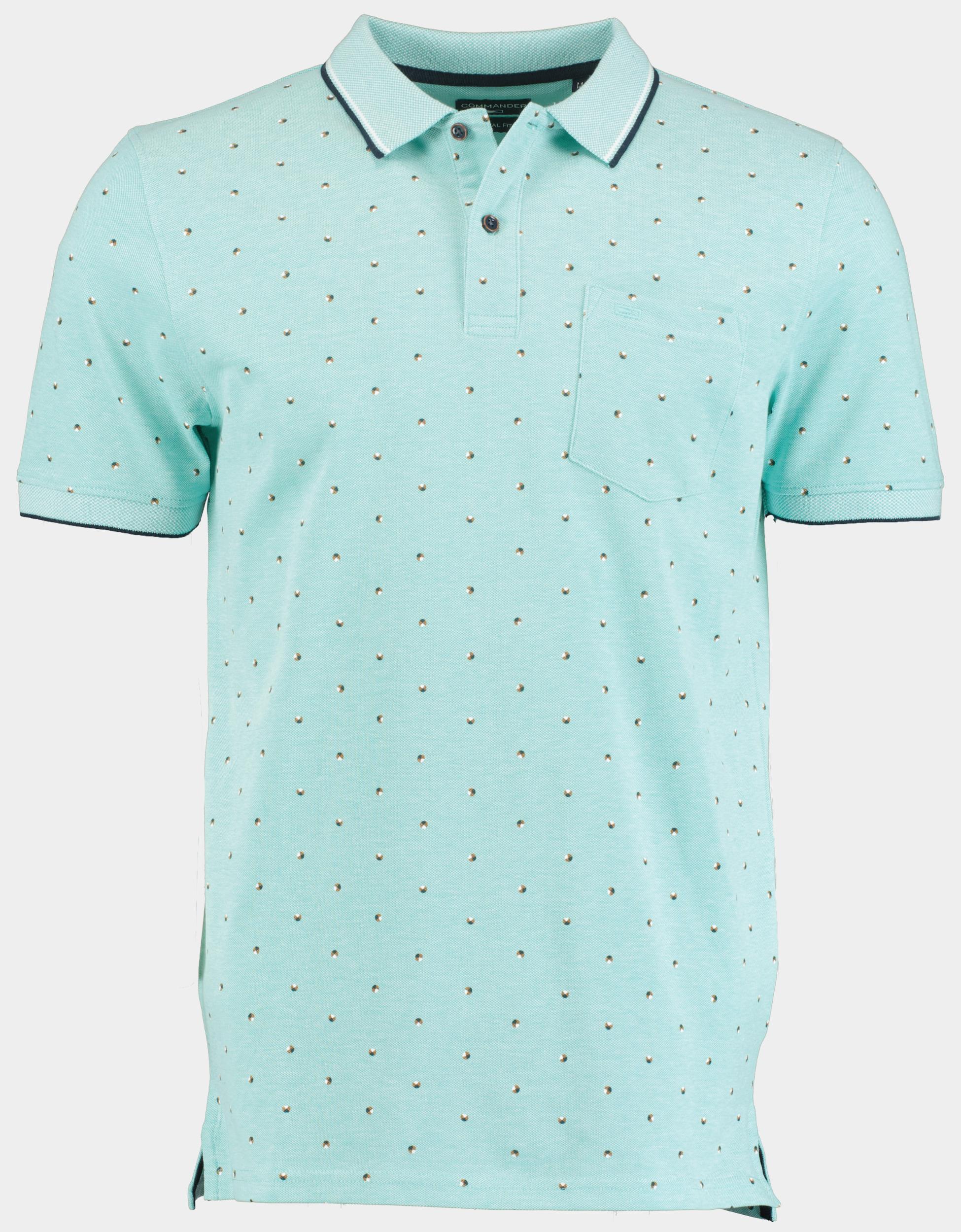 Commander Polo korte mouw 3-knopf-polo-shirt, 1/2 arm 214008261/545