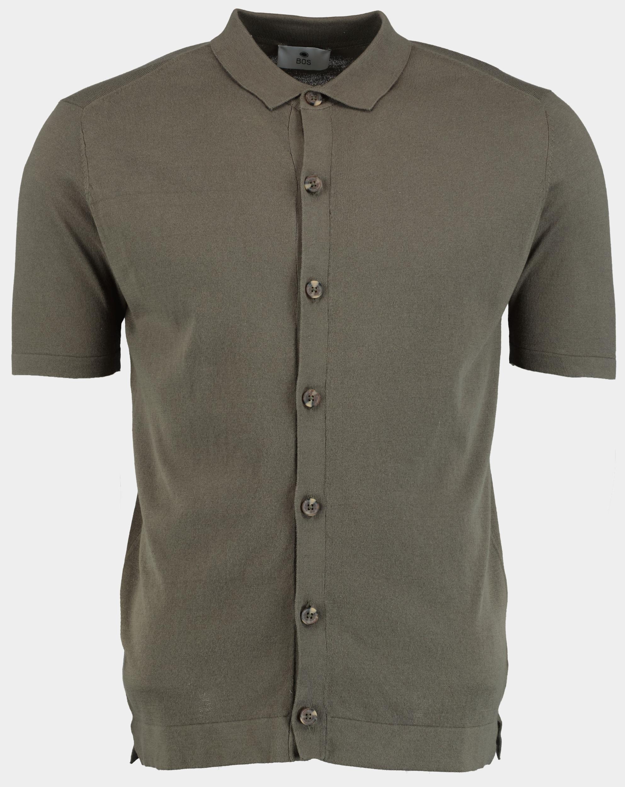 Bos Bright Blue Polo korte mouw doorgeknoopte polo 2080125/331 sottoco