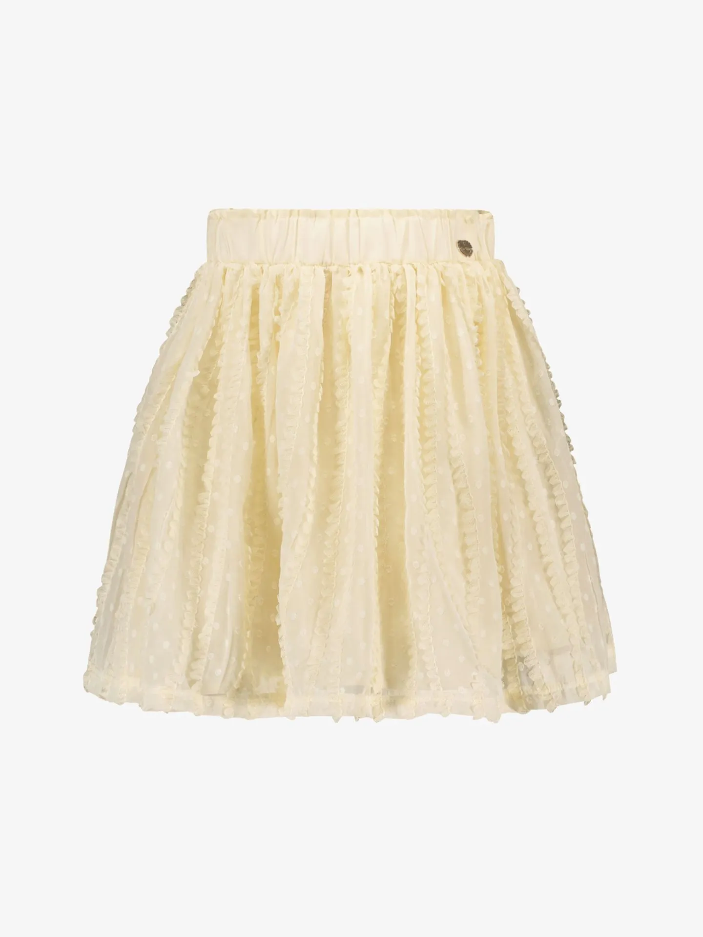 Le Chic Meisjes rok teddies dots ruffles