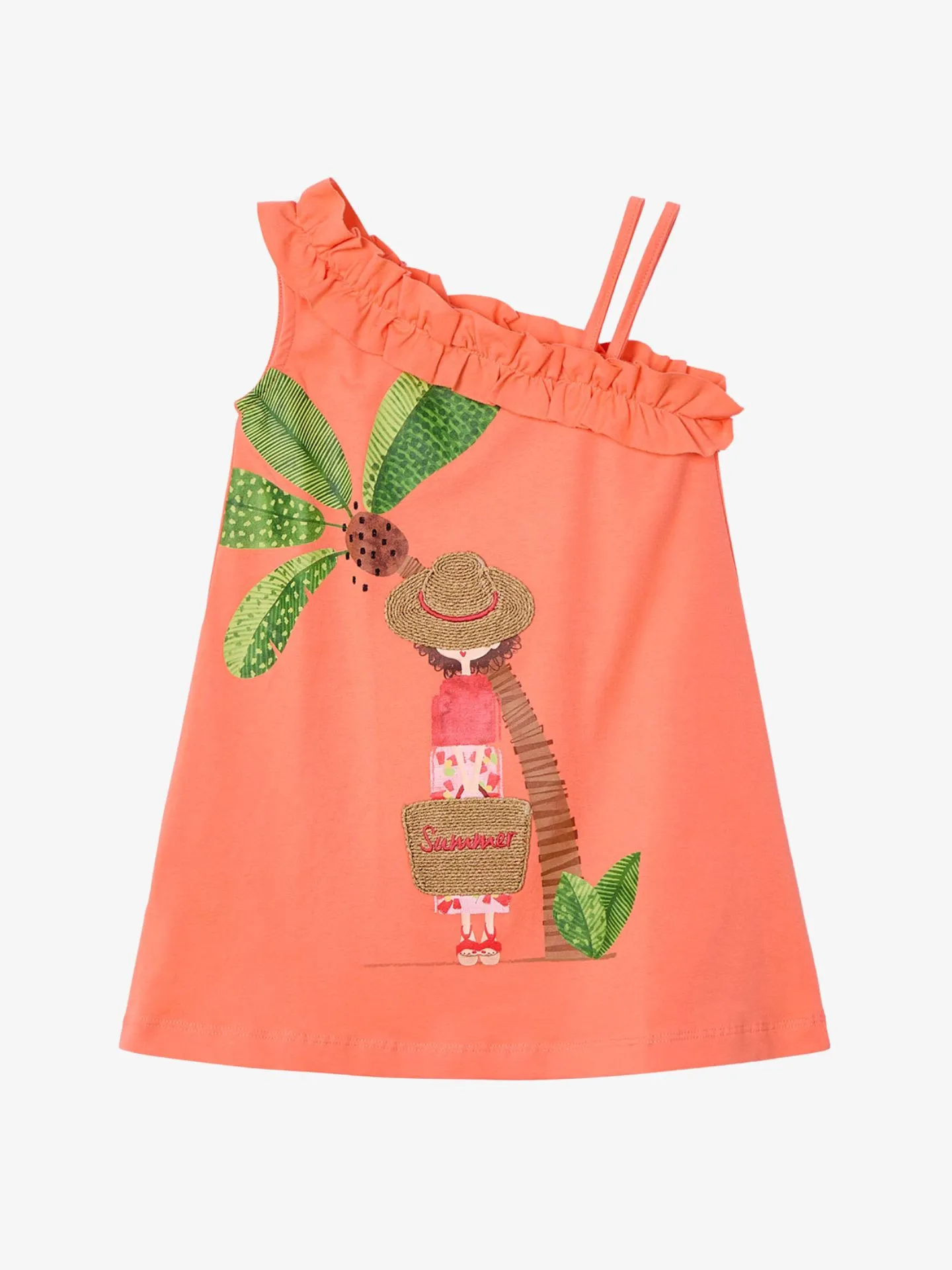 Mayoral Meisjes jurk off shoulder