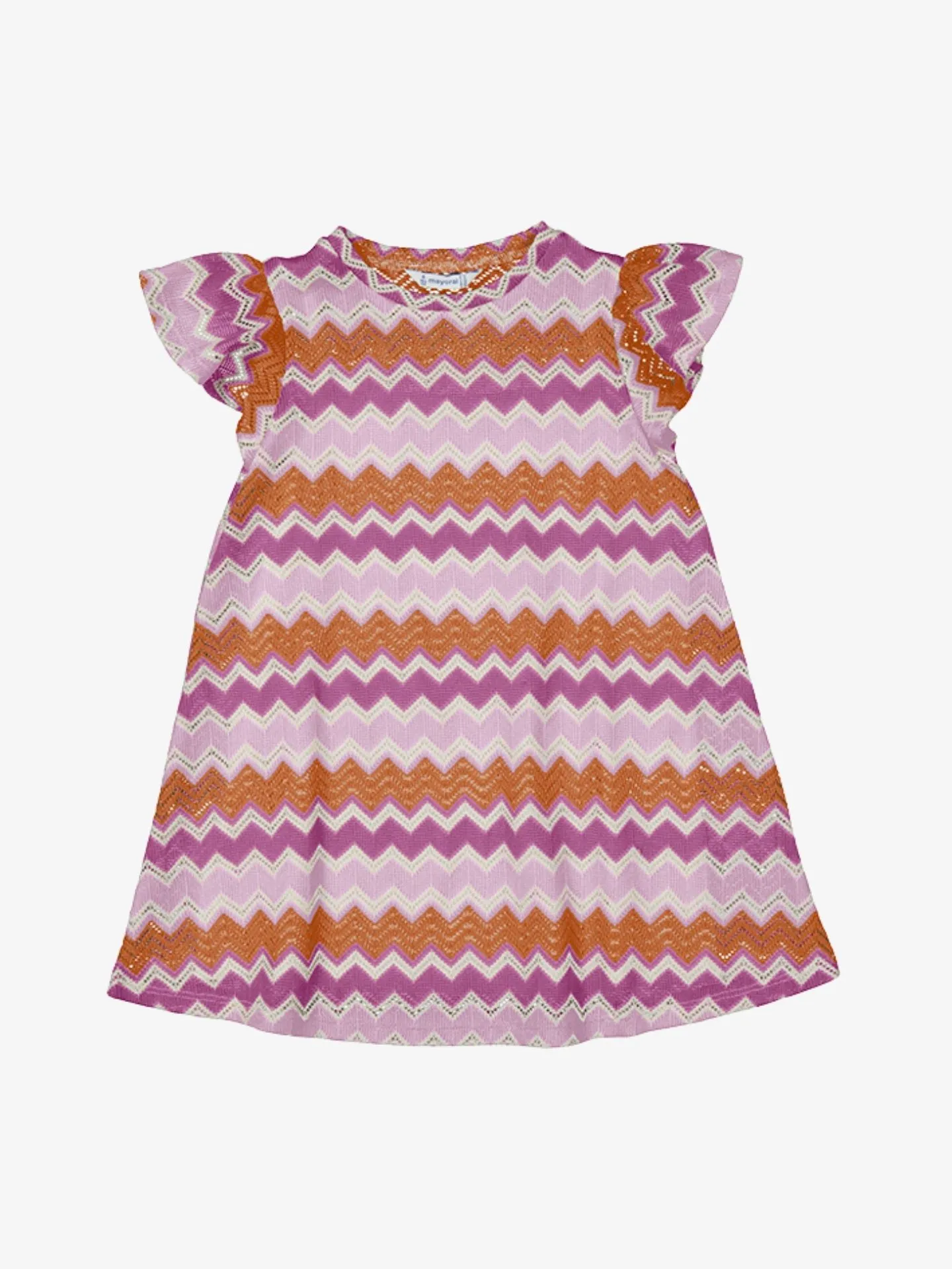 Mayoral Meisjes jurk zigzag