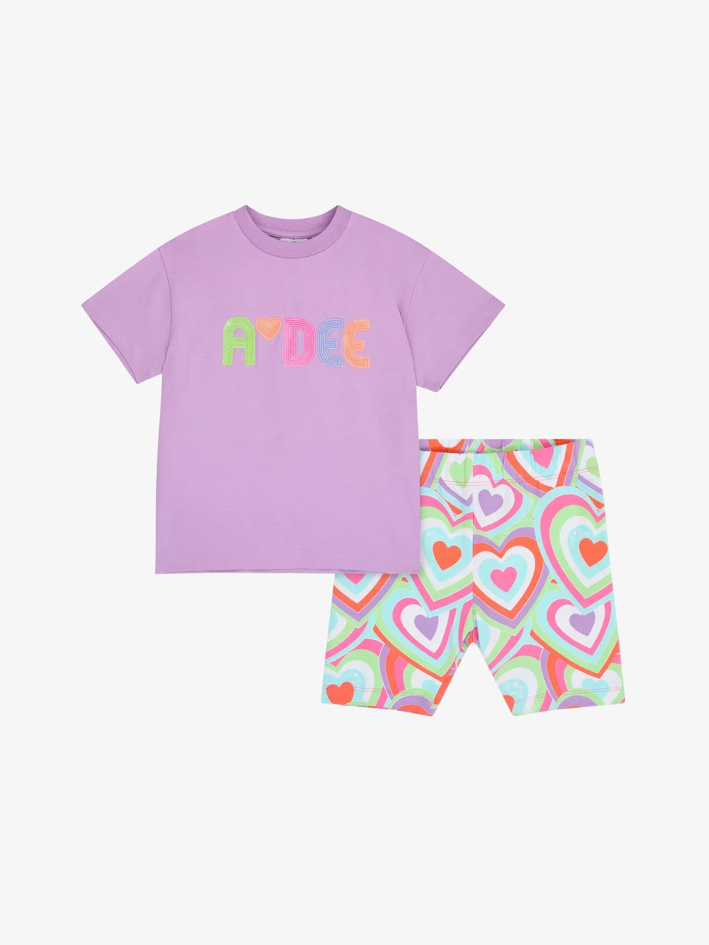 ADee Meisjes set bikershort ellie sweet