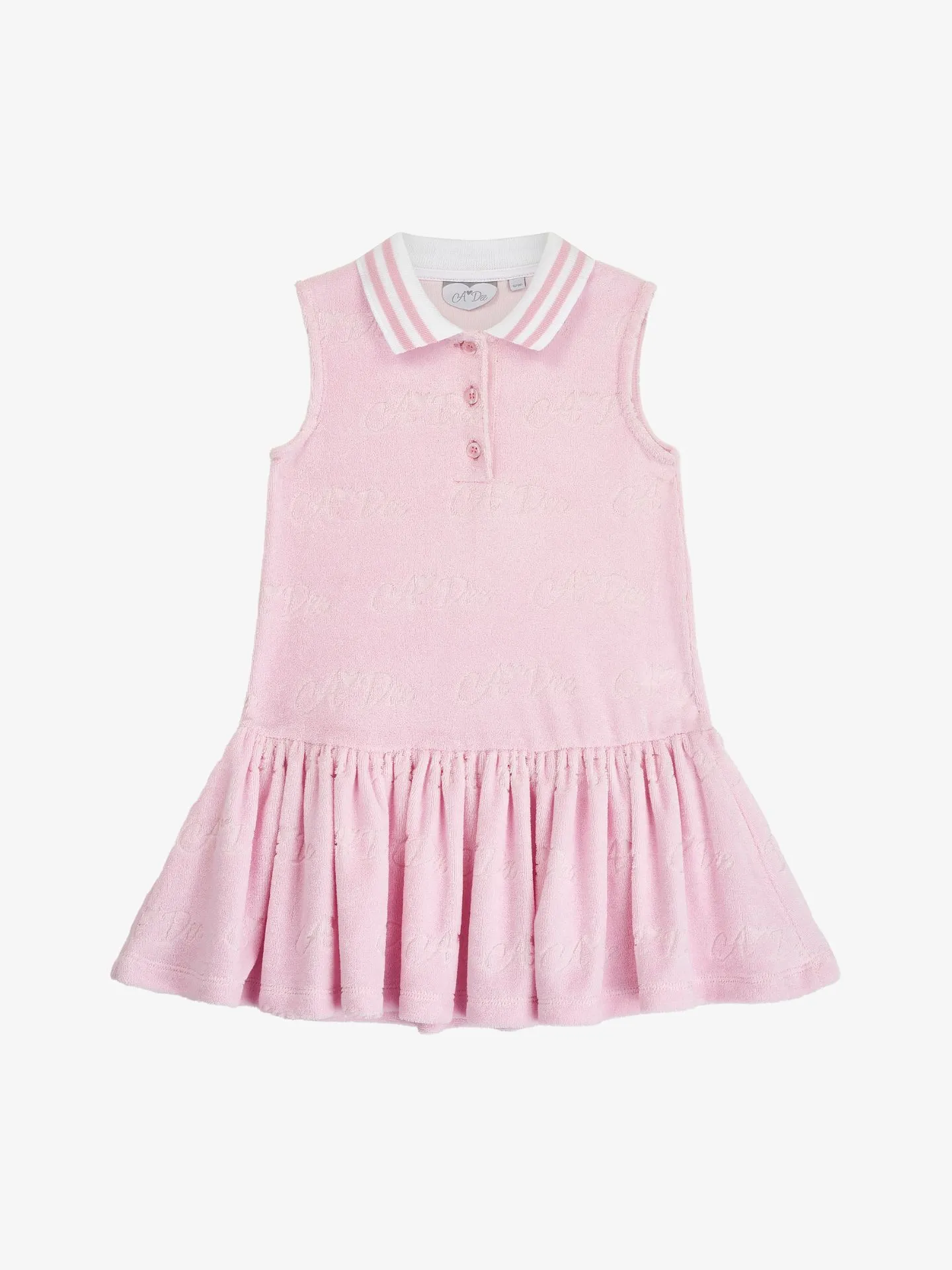ADee Meisjes jurk terrie towelling blossom