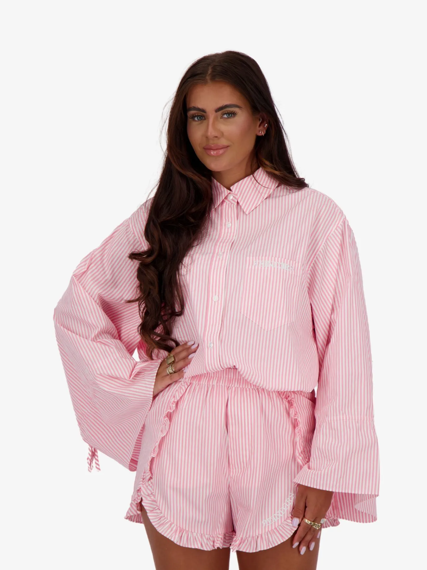Reinders Dames blouse oversized white prism