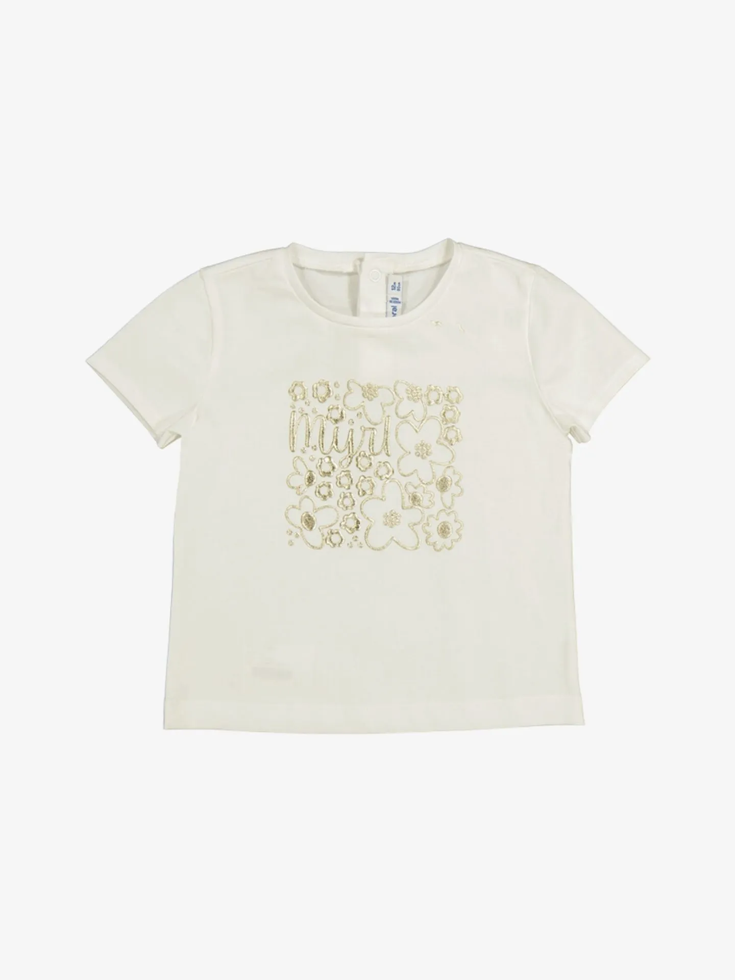 Mayoral Meisjes t-shirt gold