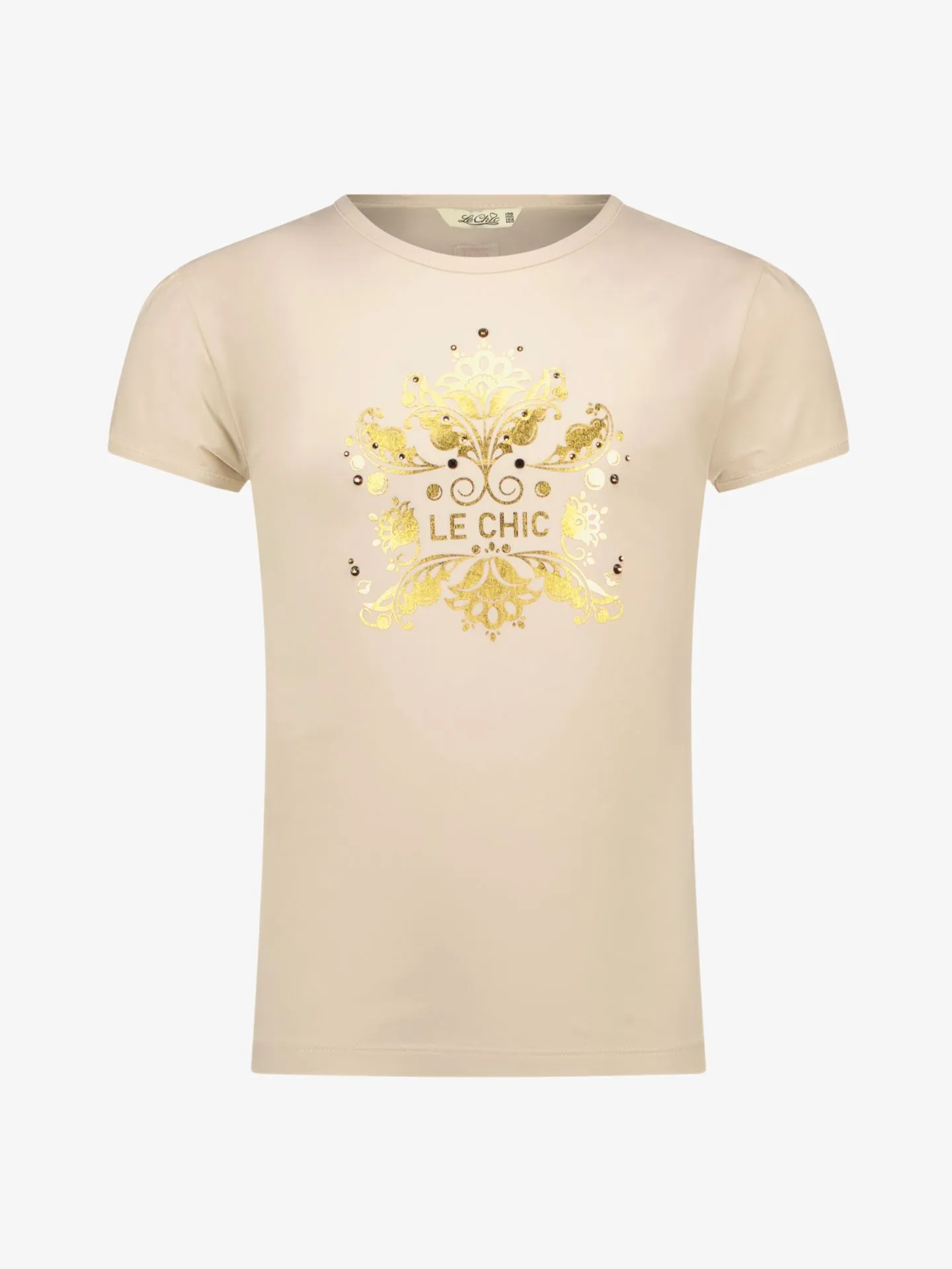 Le Chic Meisjes t-shirt nommy golden shield