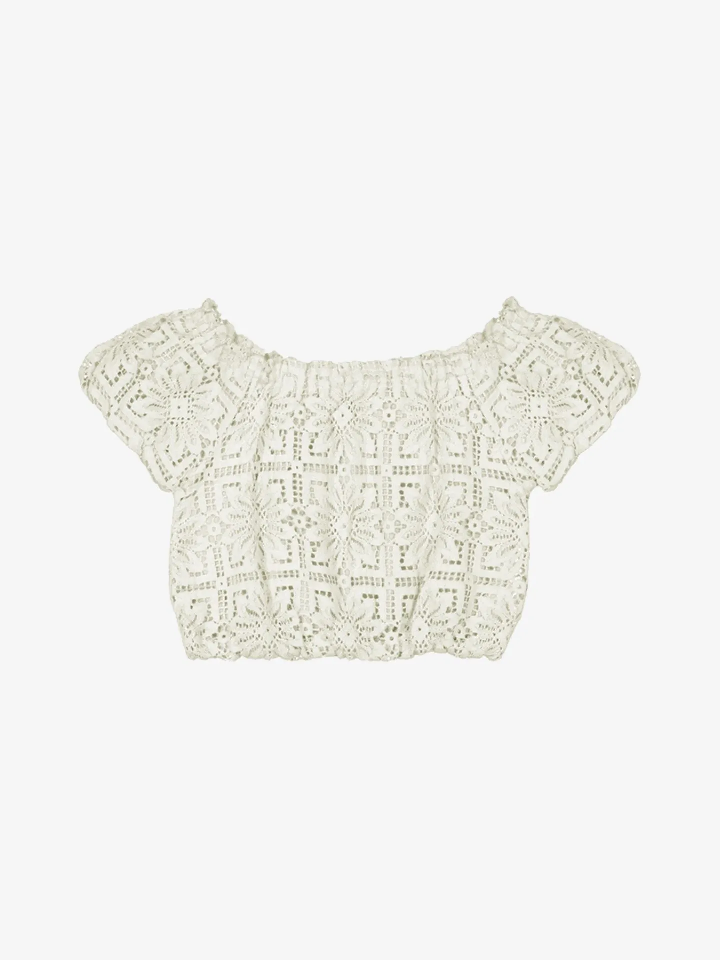 Mayoral Meisjes top cropped kant
