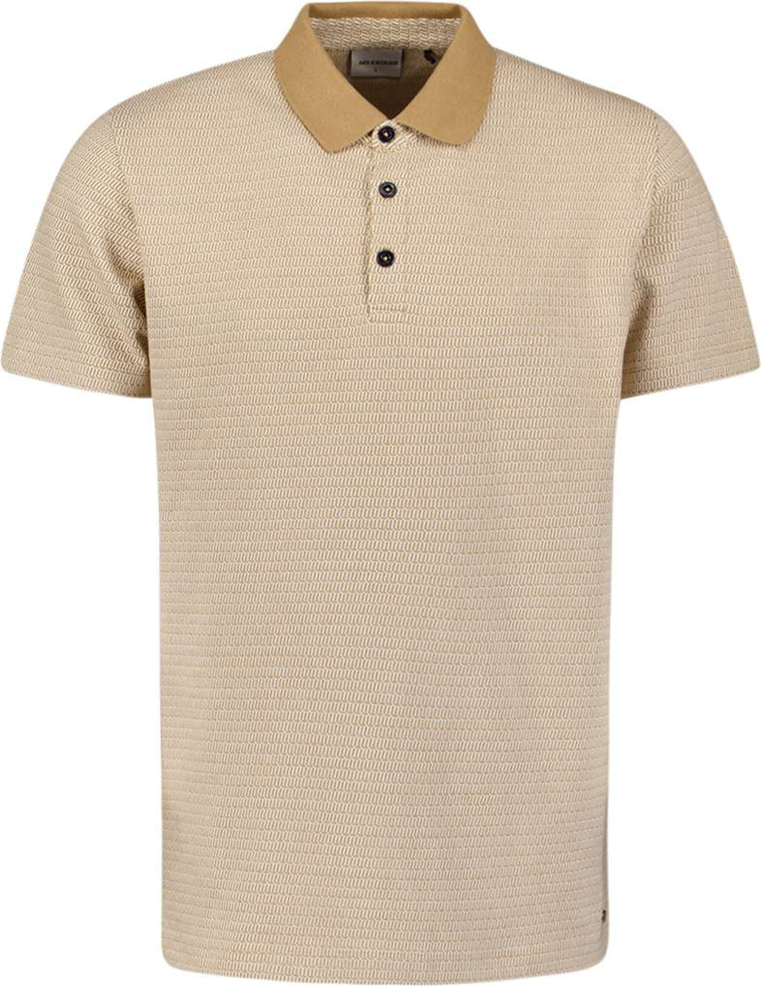 No Excess Polo 2 coloured jacquard