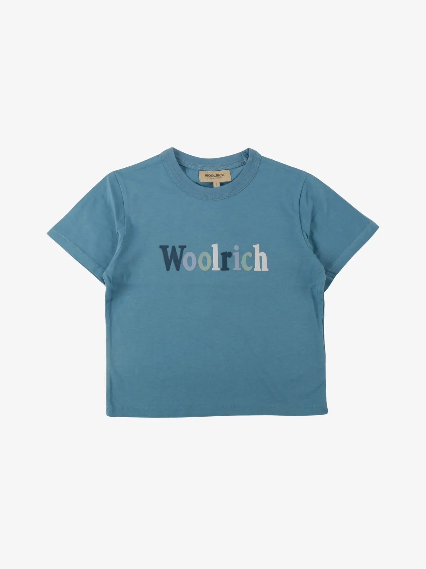 Woolrich Jongens t-shirt multicolor logo