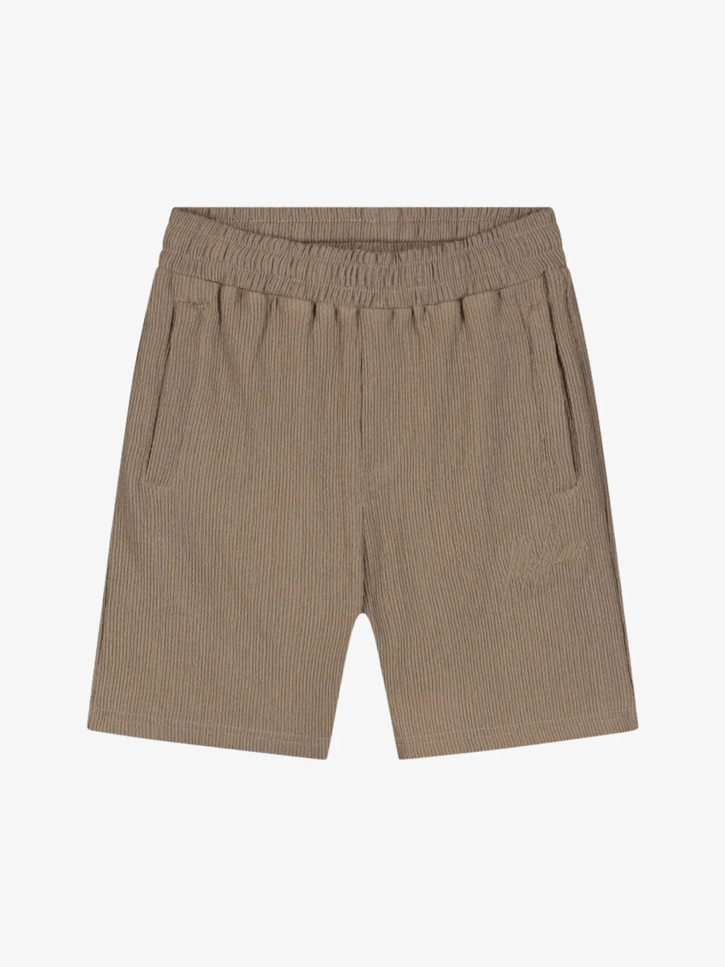 Malelions Jongens short seersucker crinckle