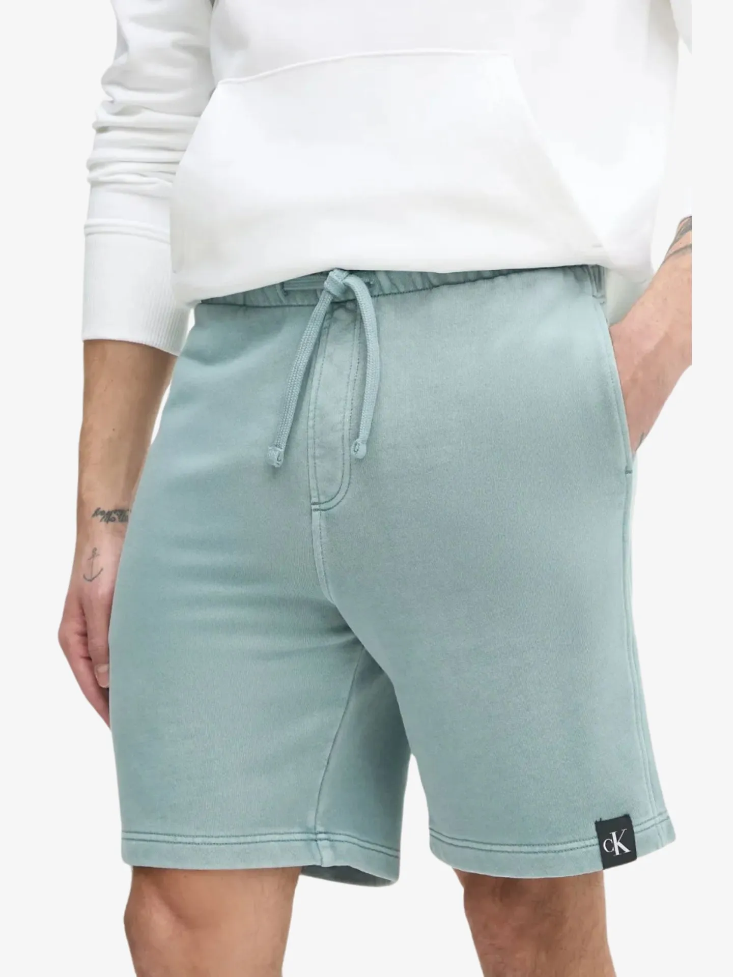 Calvin Klein Heren short garment dye