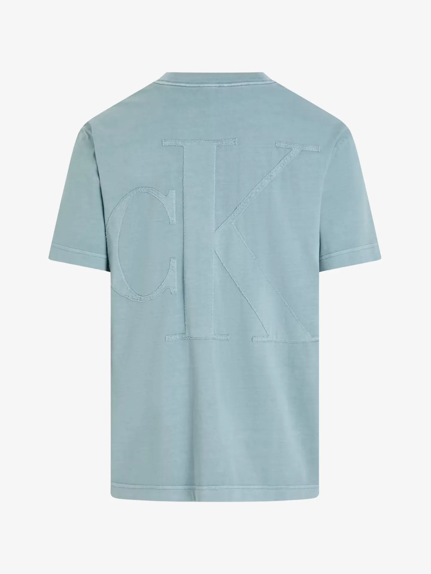 Calvin Klein Heren t-shirt bold washed ck applique