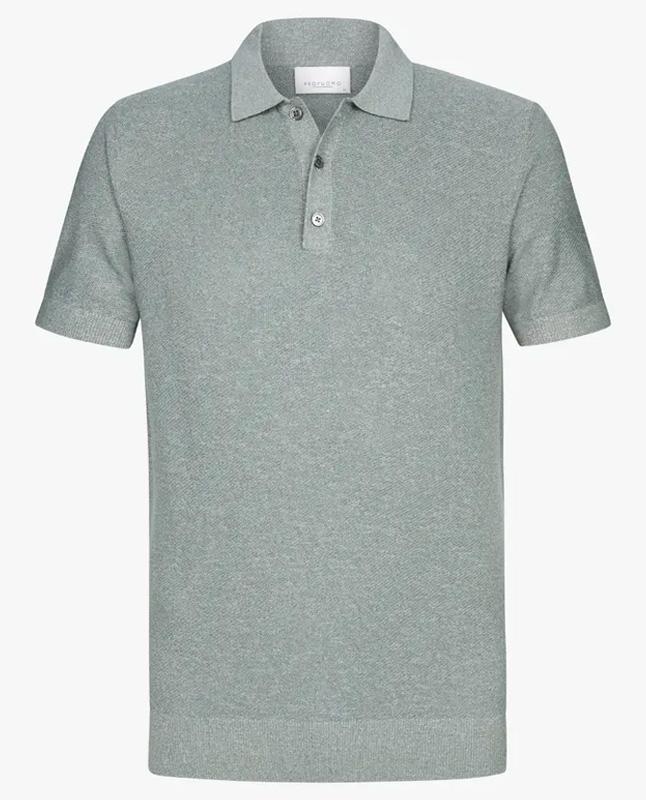 Profuomo Polo korte mouw knitted ppwd10005d/z2