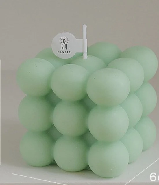 Nienienta Geurkaars met gedroogde bloemen