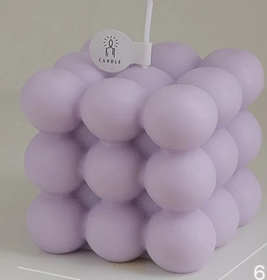 Nienienta Geurkaars met gedroogde bloemen