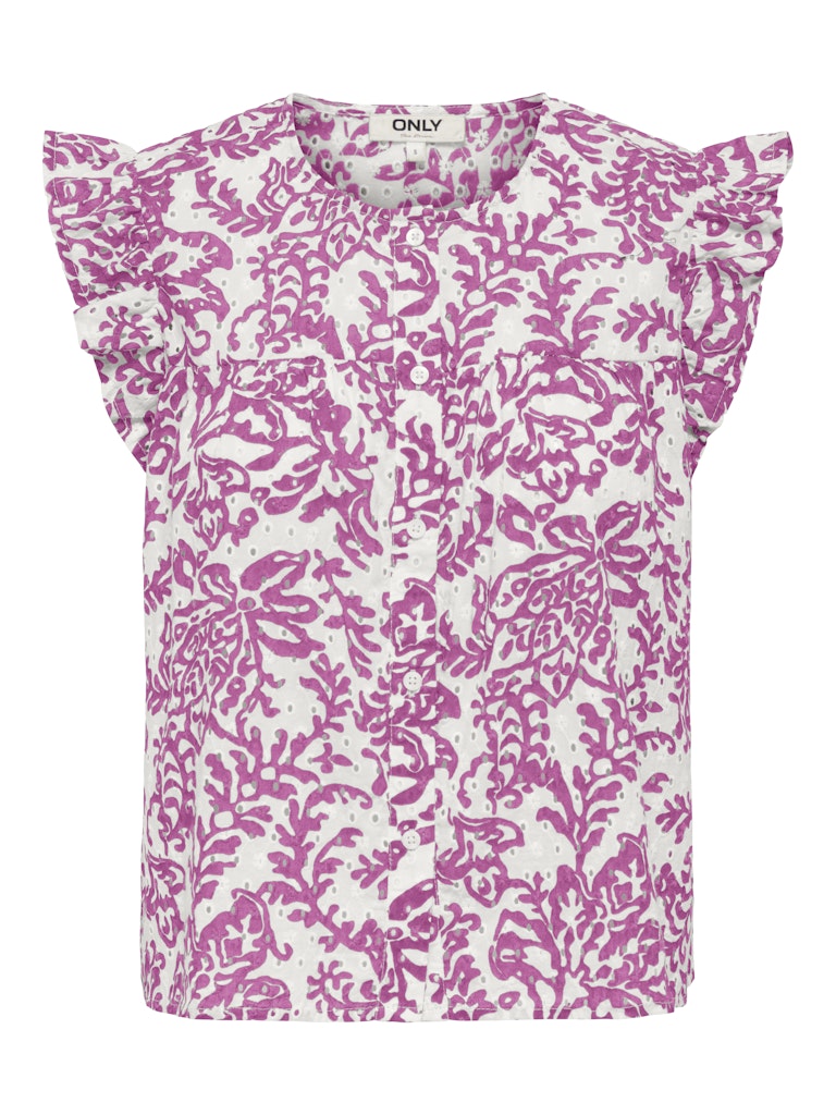 Only onlamanda chanee cap emb top wvn 15350007 spring crocus