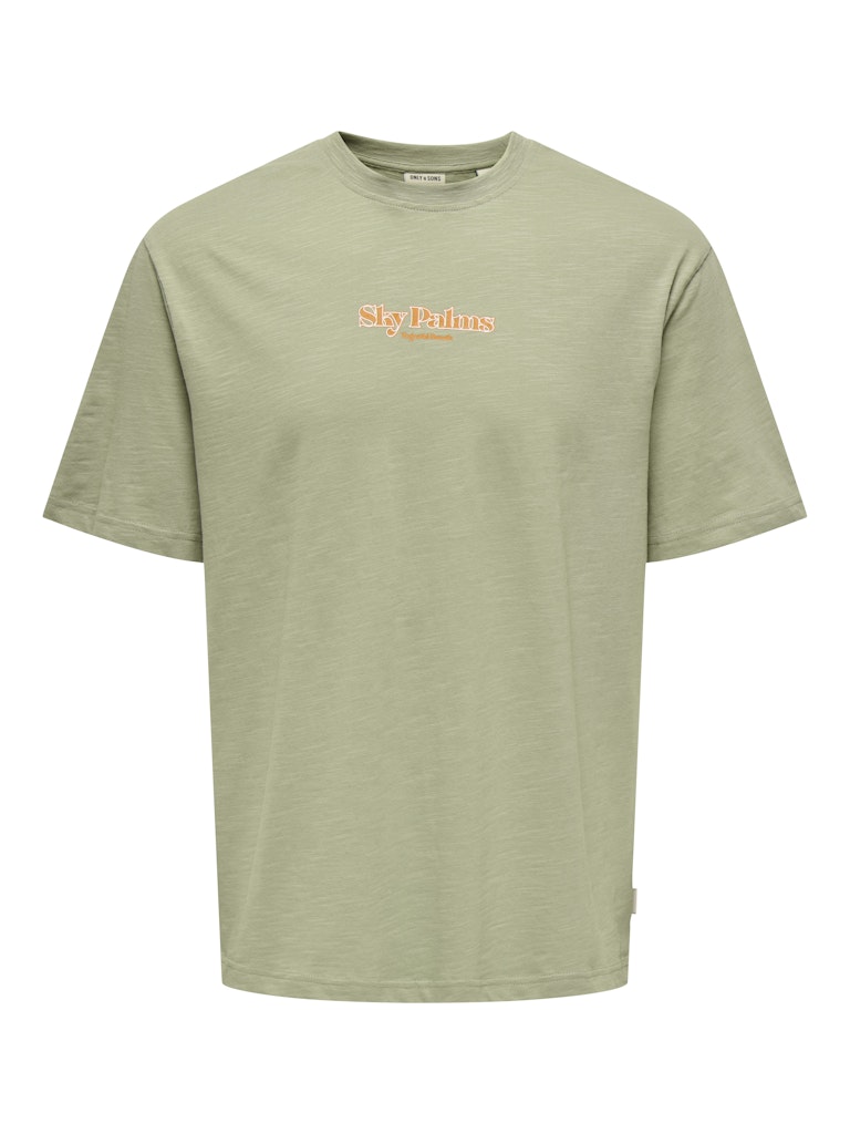 Only & Sons onsluis palm rlx ss tee cs 22035584 laurel oak