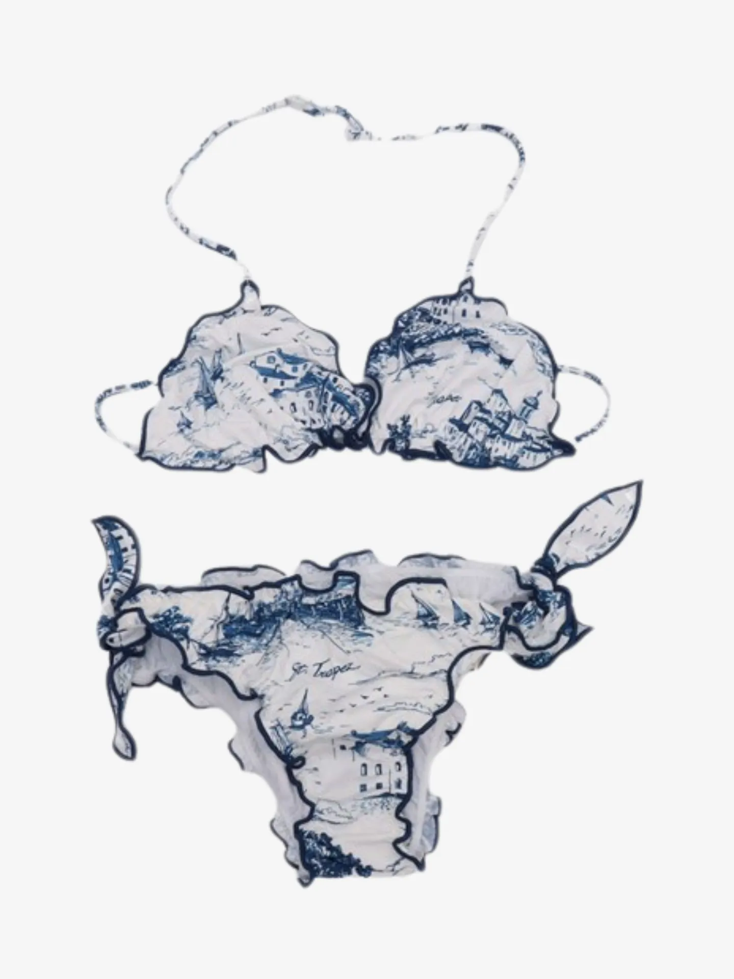 MC Saint Barth Meisjes bikini cris frou frou st tropez toile