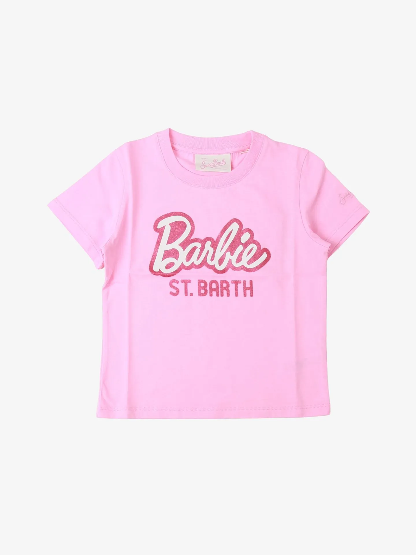MC Saint Barth Meisjes t-shirt elly barbie classic sb glitter