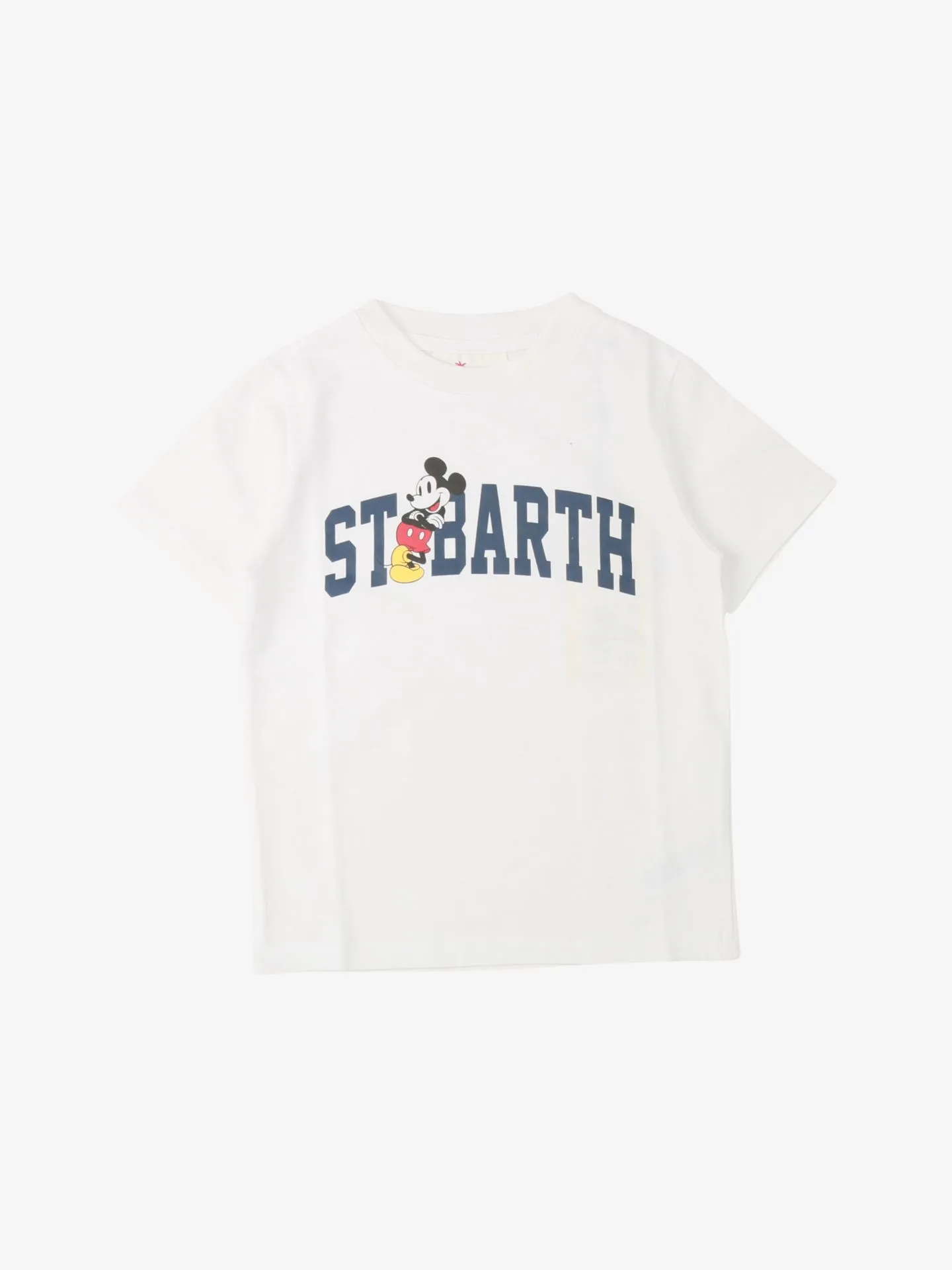 MC Saint Barth Jongens t-shirt mickey college