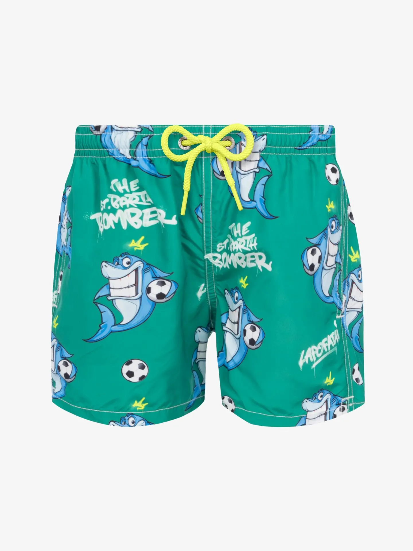 MC Saint Barth Jongens zwembroek jean lighting shark