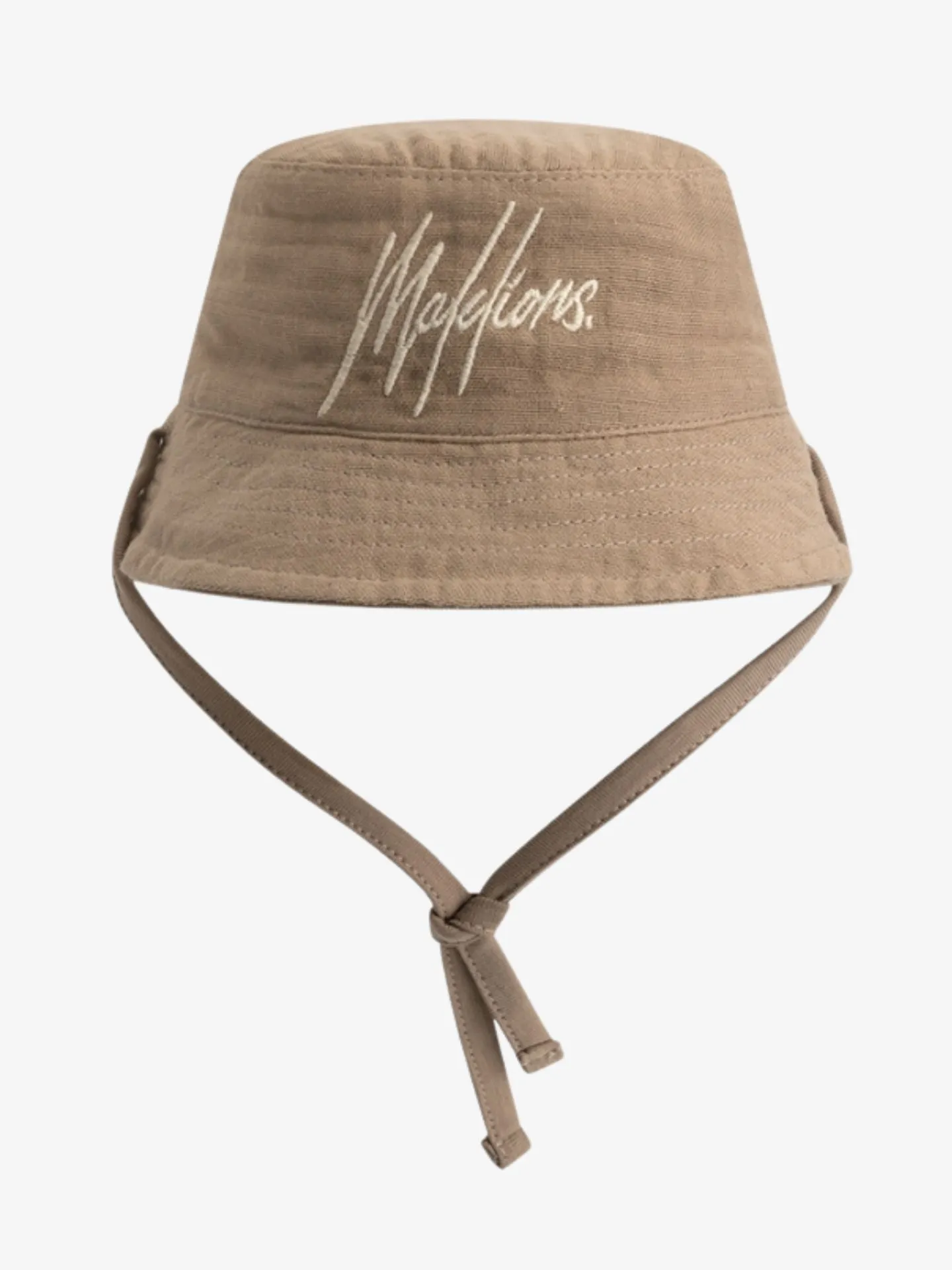 Malelions Jongens buckethat baby mousseline crinckle