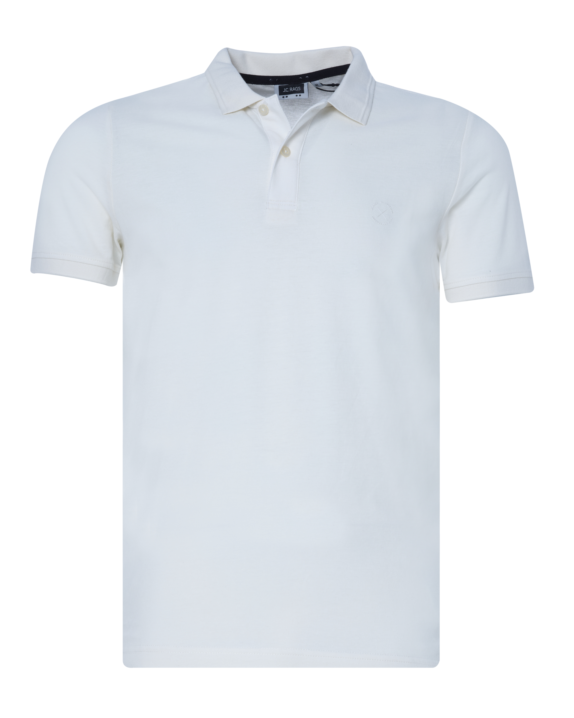 J.C. Rags Carter polo met korte mouwen