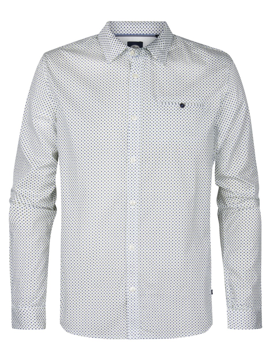 Petrol Industries Men shirt long sleeve aop dessin