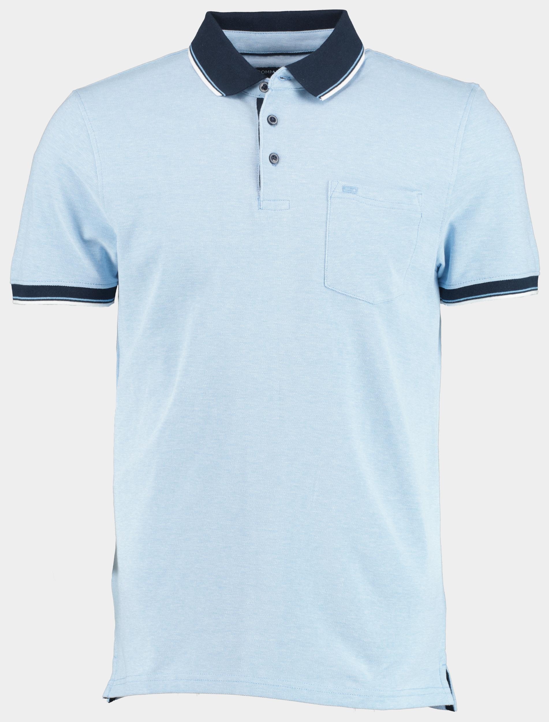 Commander Flag polo korte mouw 3-knopf-polo-shirt, 1/2 arm 214008259/643