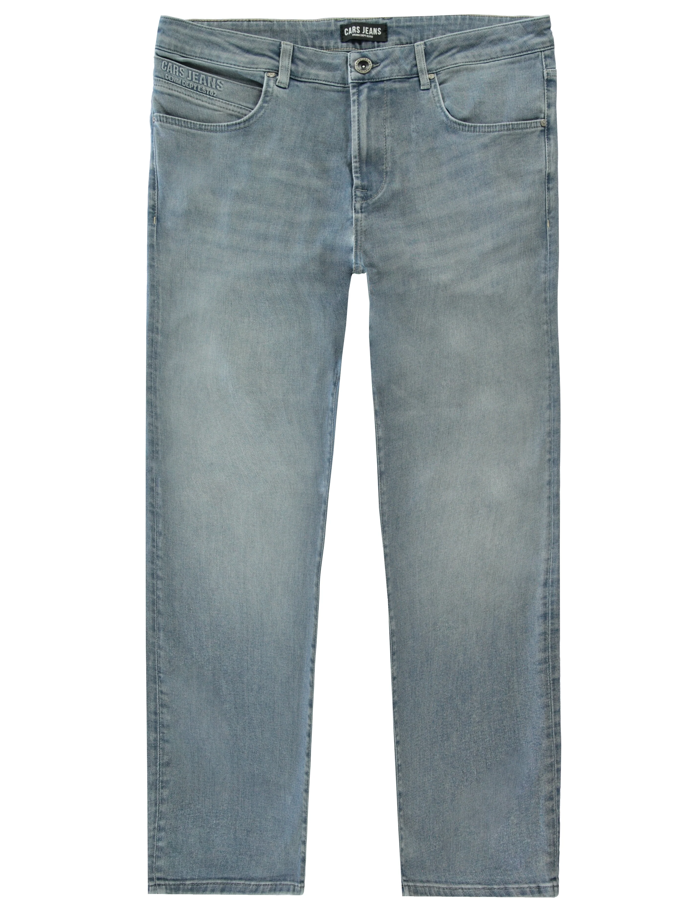 Cars Towers heren regular-fit jeans grey blue