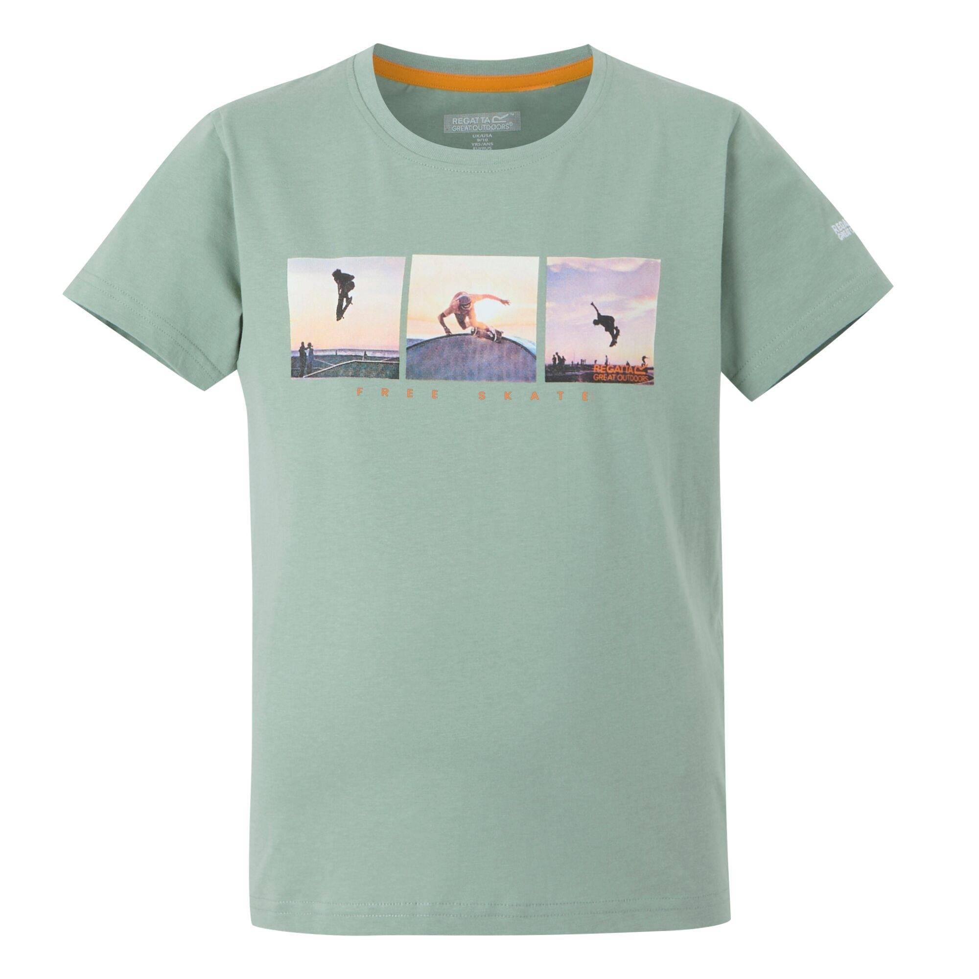 Regatta Kinderen/kinderen bosley viii grafisch t-shirt