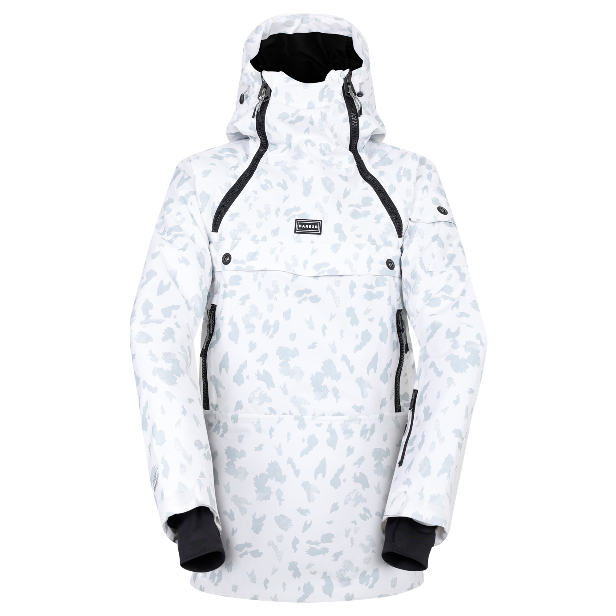 Dare2b Dames slide out dash print overhead skijas