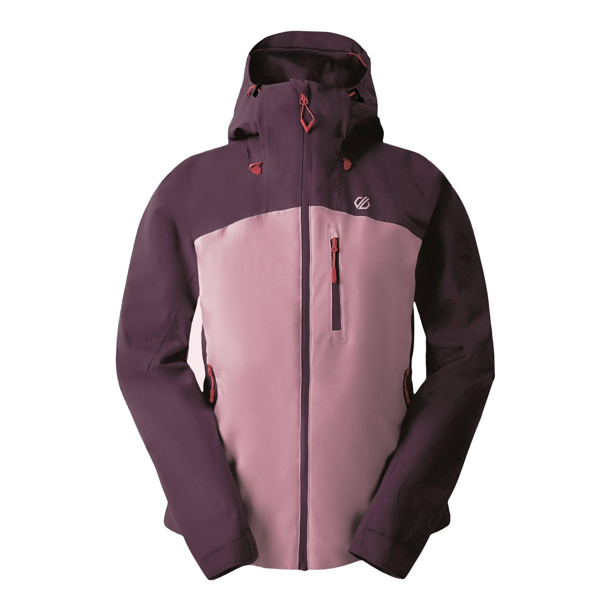 Dare2b Dames torrek ii colour block waterdichte jas