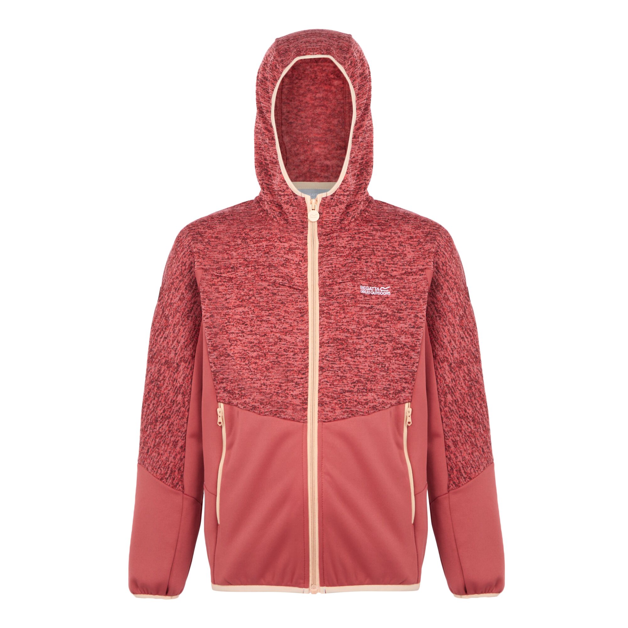 Regatta Kinder/kinder dissolver ix marl full zip fleecejack