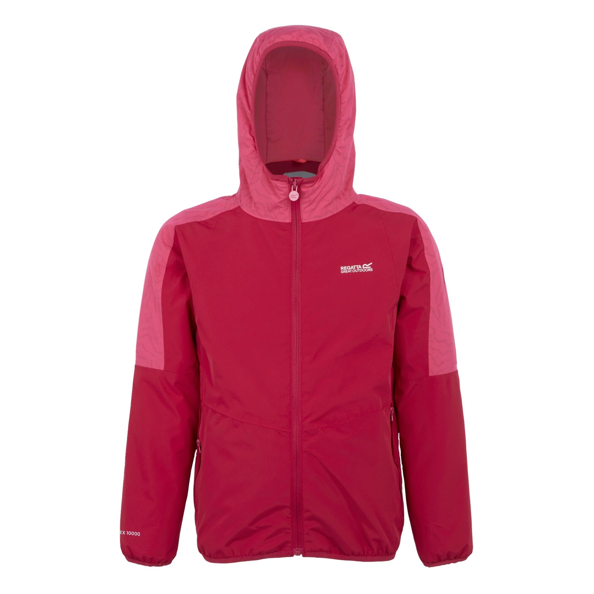 Regatta Reflecterende kinder/kids volcanics viii terrain print jas