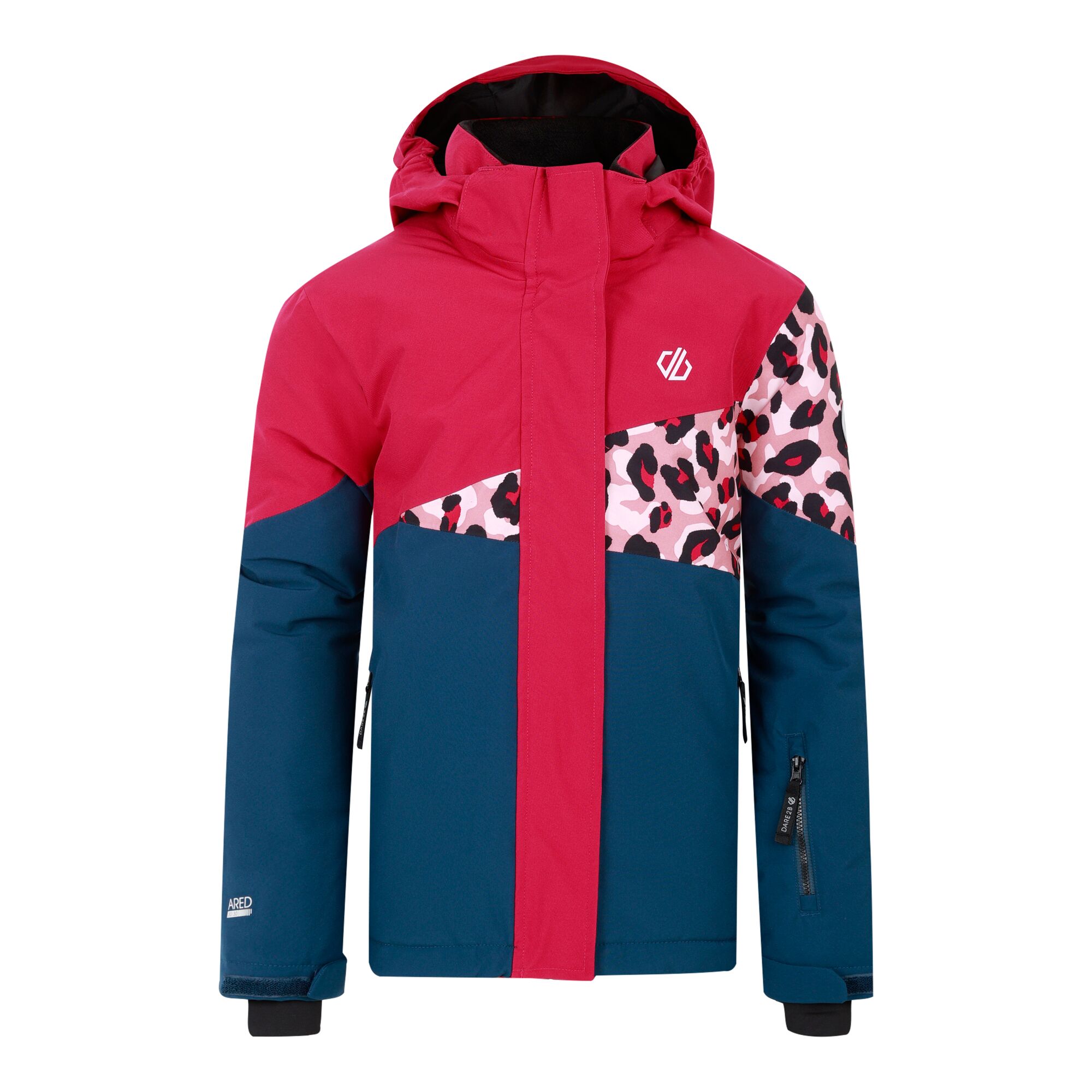 Dare2b Kinderen/kids humour iii cheetah print ski-jack