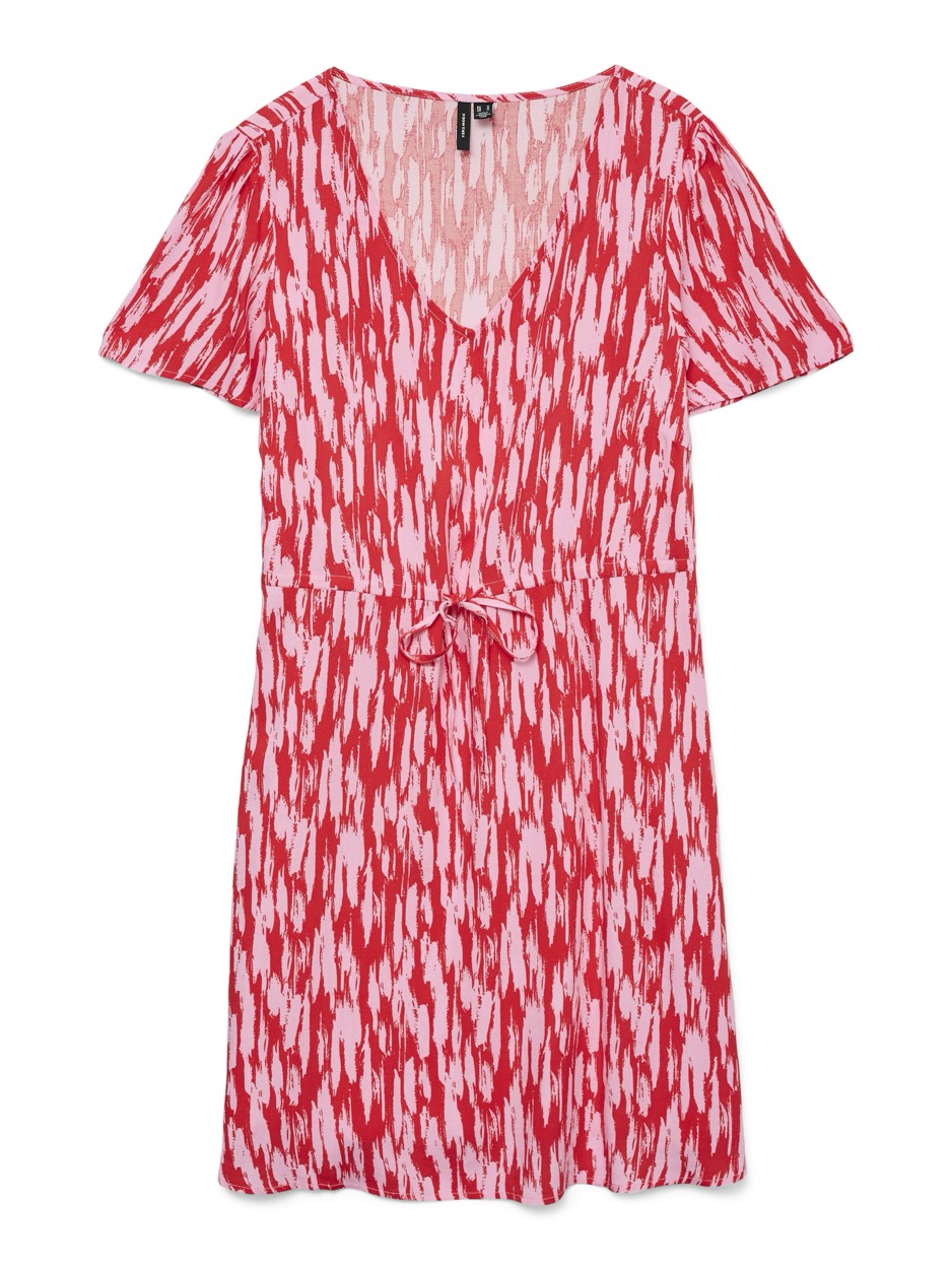 Vero Moda Vmeasy joy ss short dress wvn ga dessin