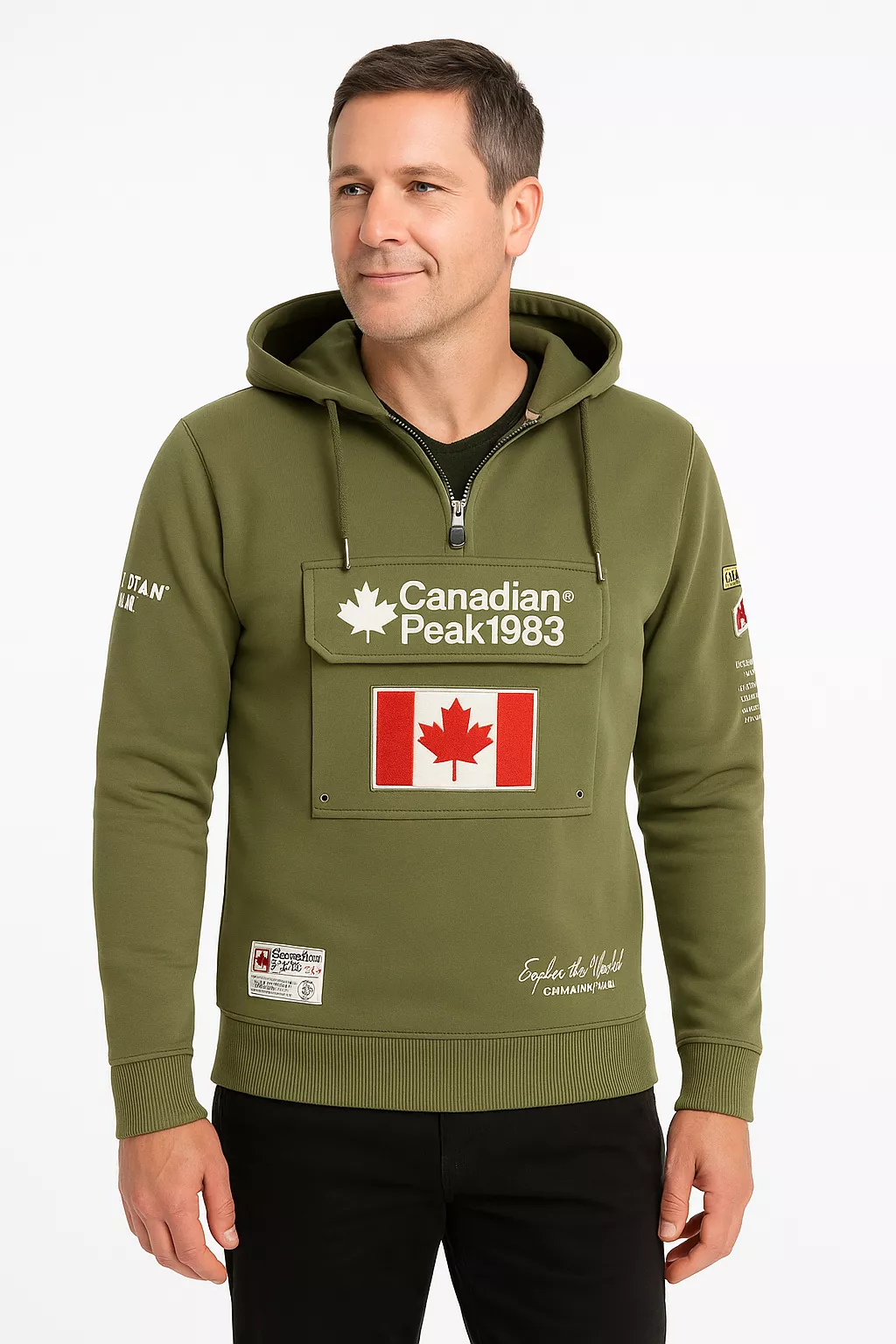Canadian Peak heren anorak trui galapagos -