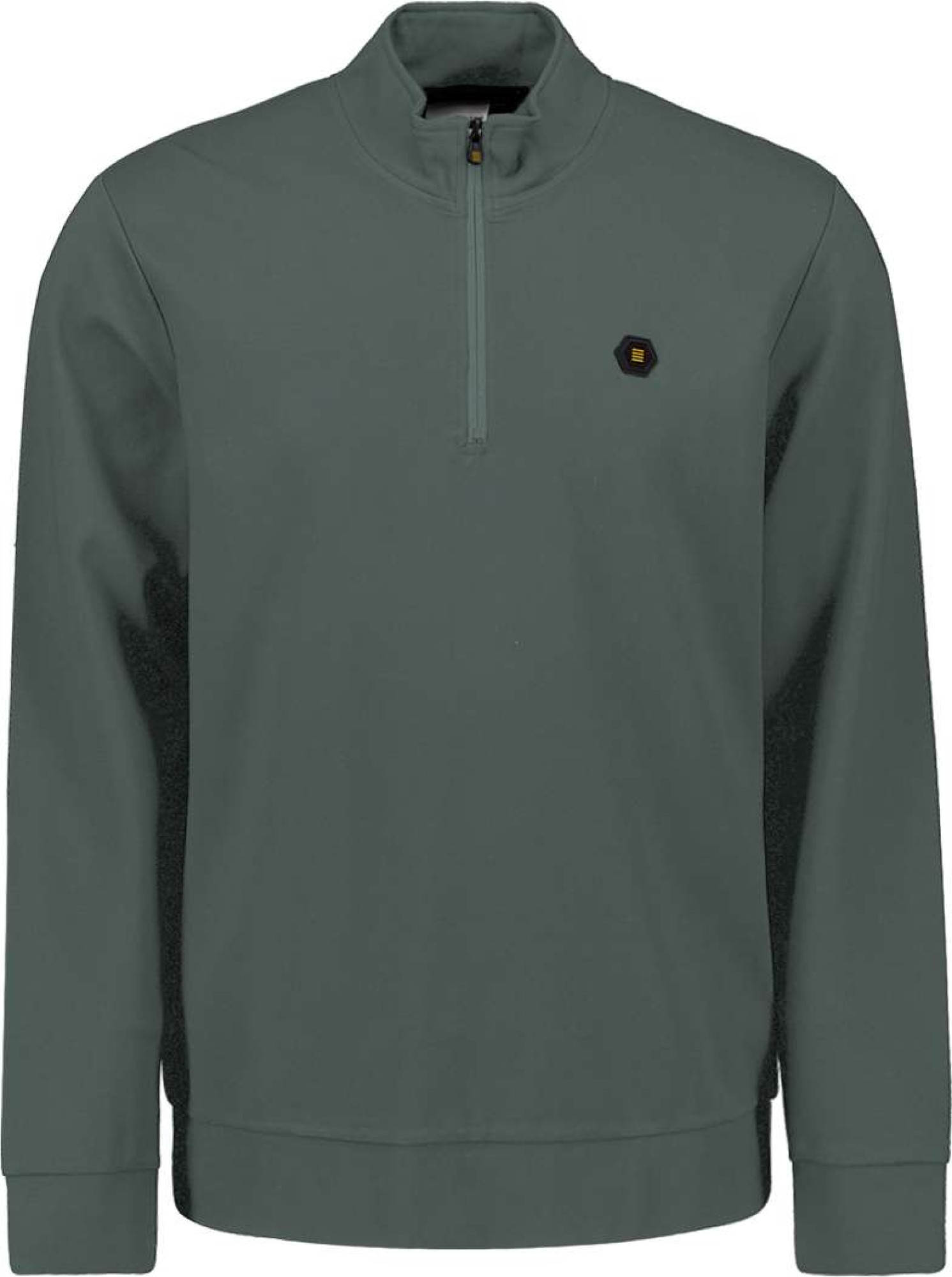 No Excess Sweater half zipper dark steel