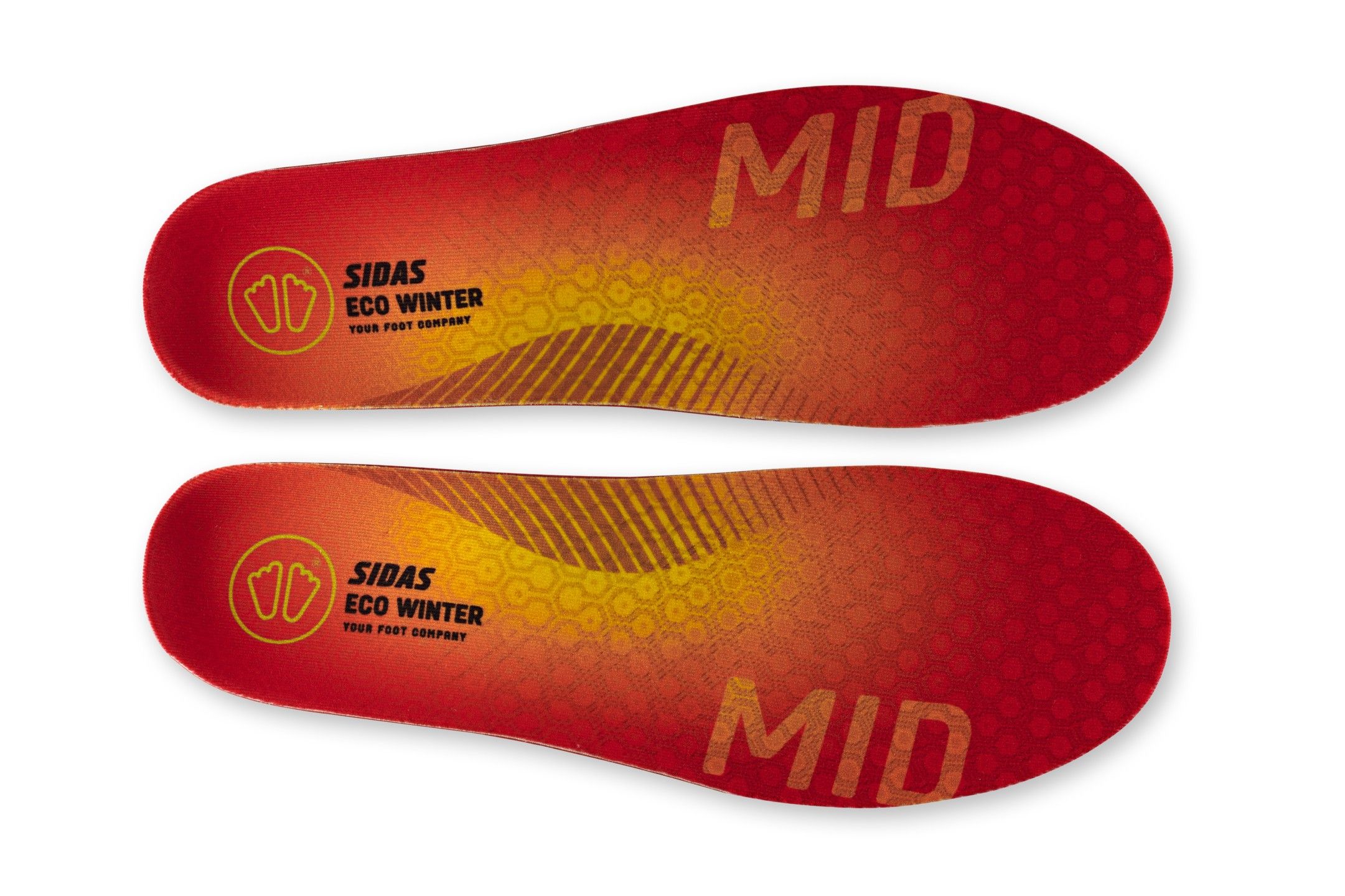 Sidas 3 feet eco winter mid neutral inlegzolen -multicolour