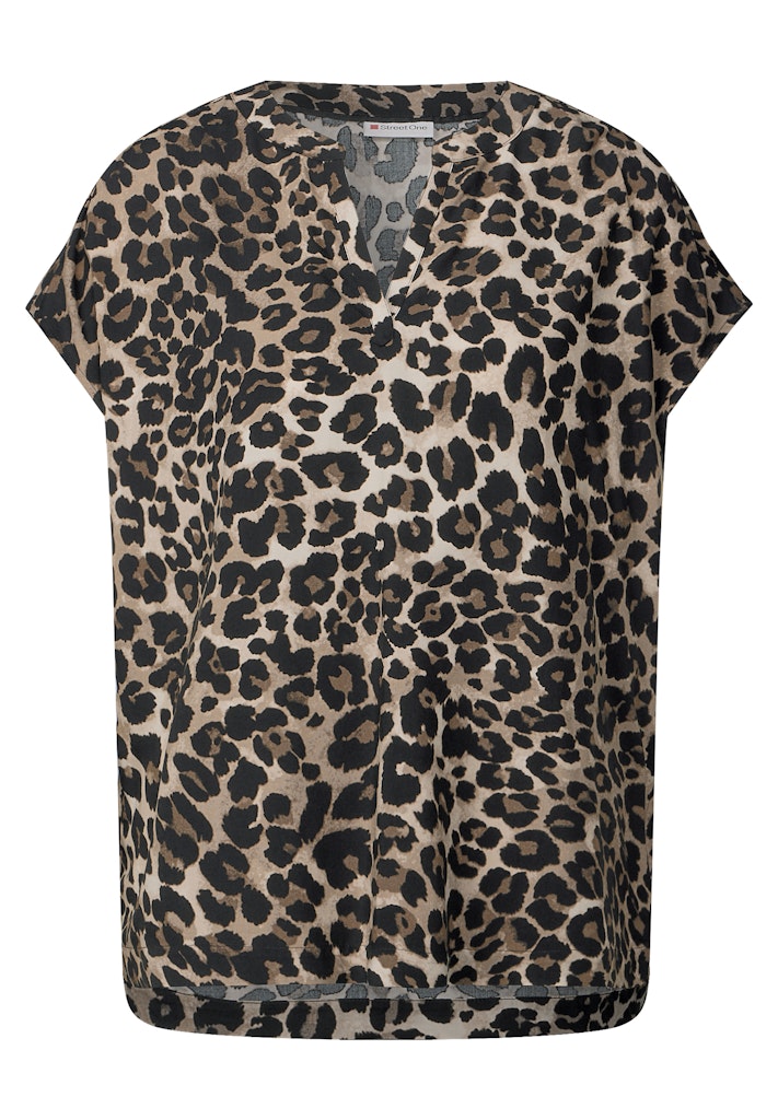 Street One a345729 ltd qr shirtblouse w splitneck