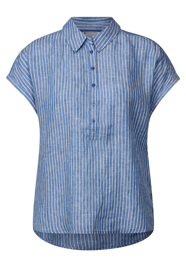 Street One a345398 sol striped shirtcollarblouse