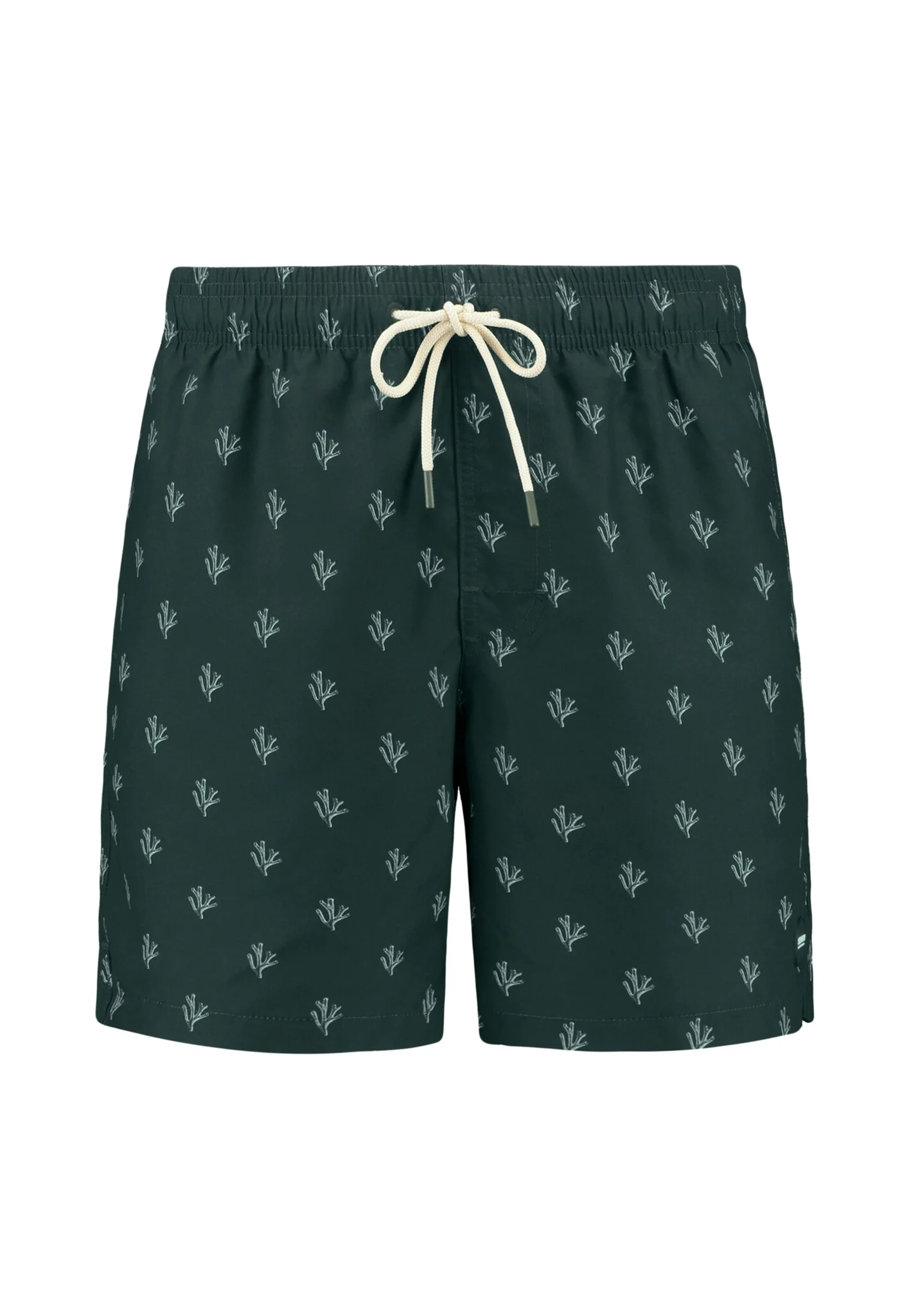 Shiwi Heren zwemshort mike 7″ koraalprint donker