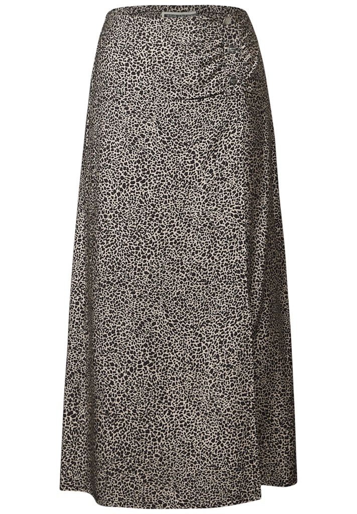 Street One a361724 viscose wrap skirt aop