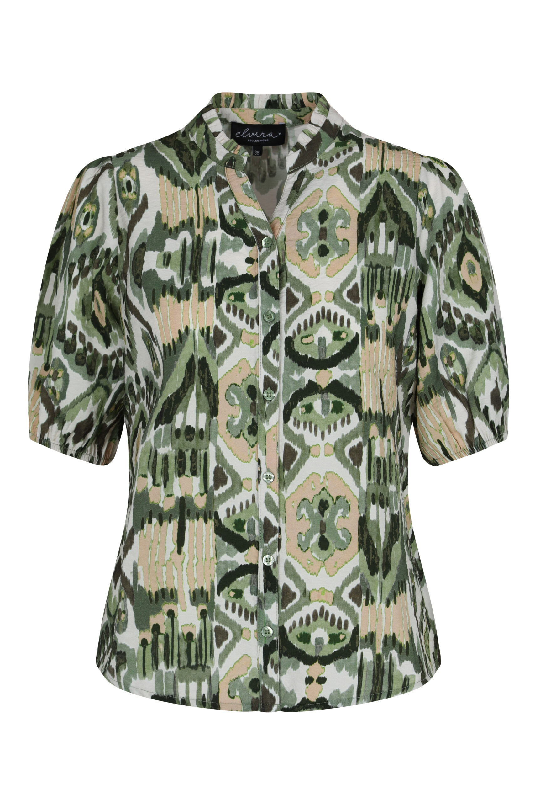Elvira Collections e3 25-001 blouse sienna