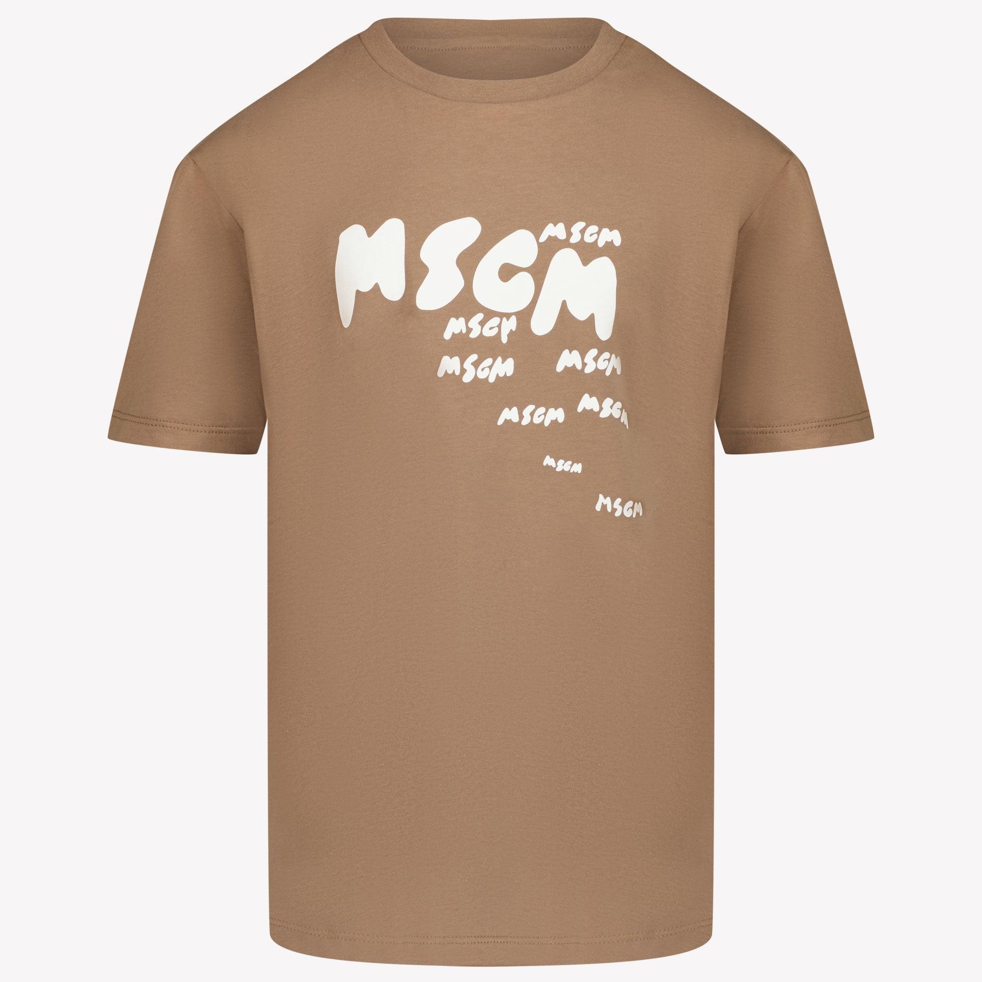 Msgm Kinder jongens t-shirt in