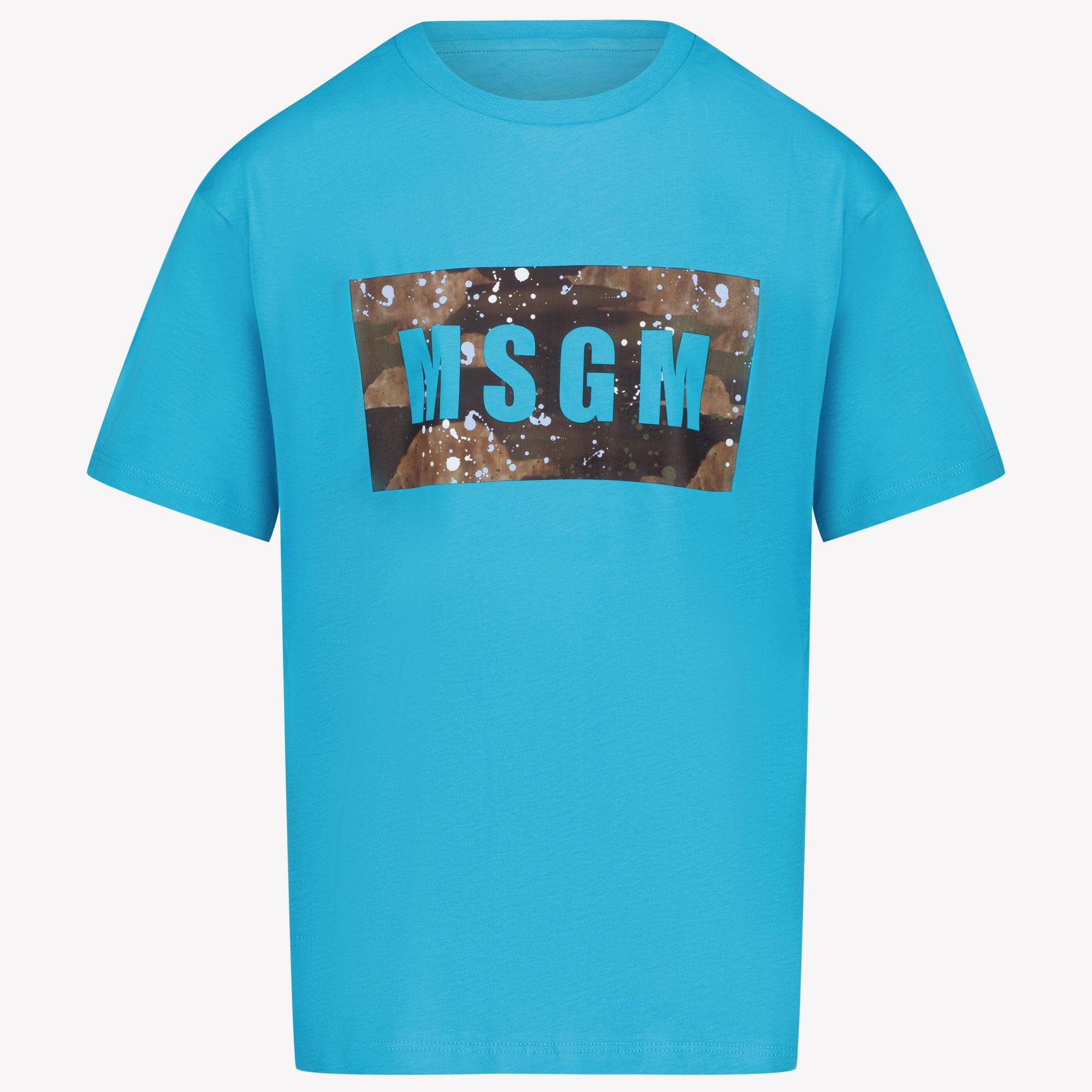 Msgm Kinder jongens t-shirt in