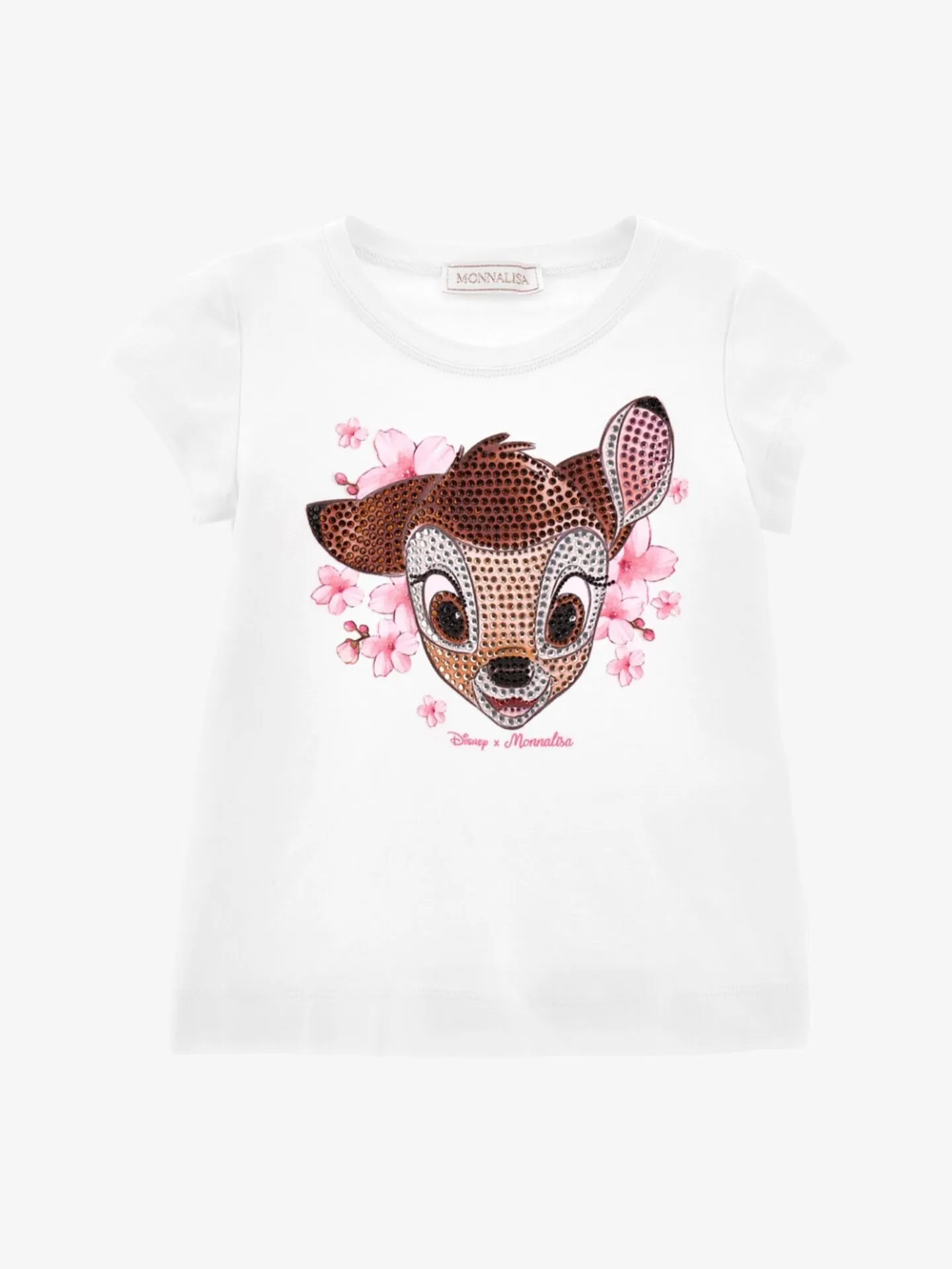 Monnalisa Meisjes t-shirt bambi