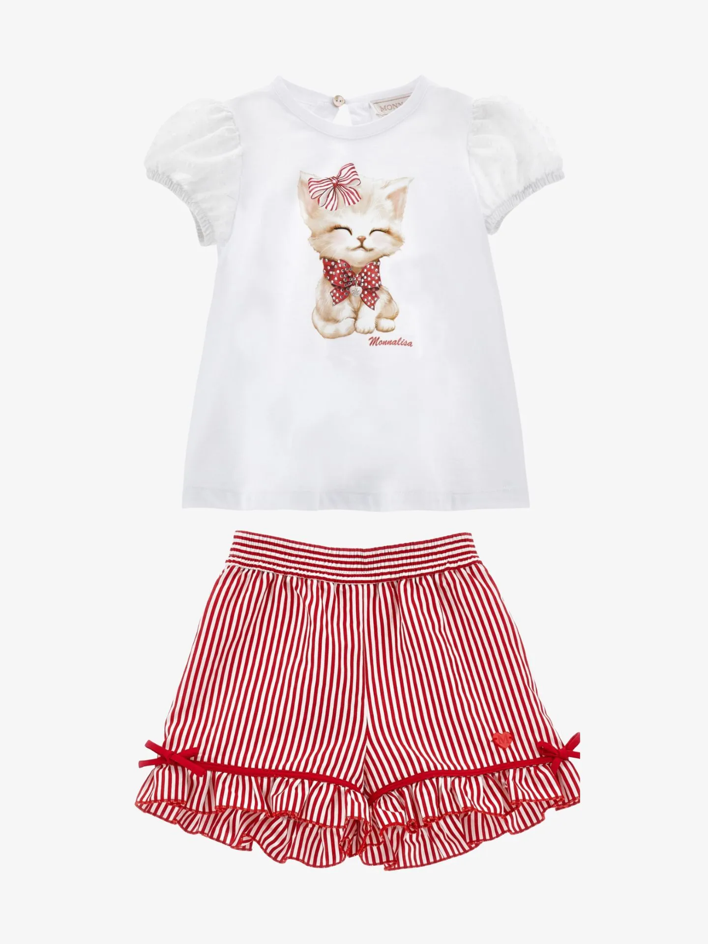 Monnalisa Meisjes set short