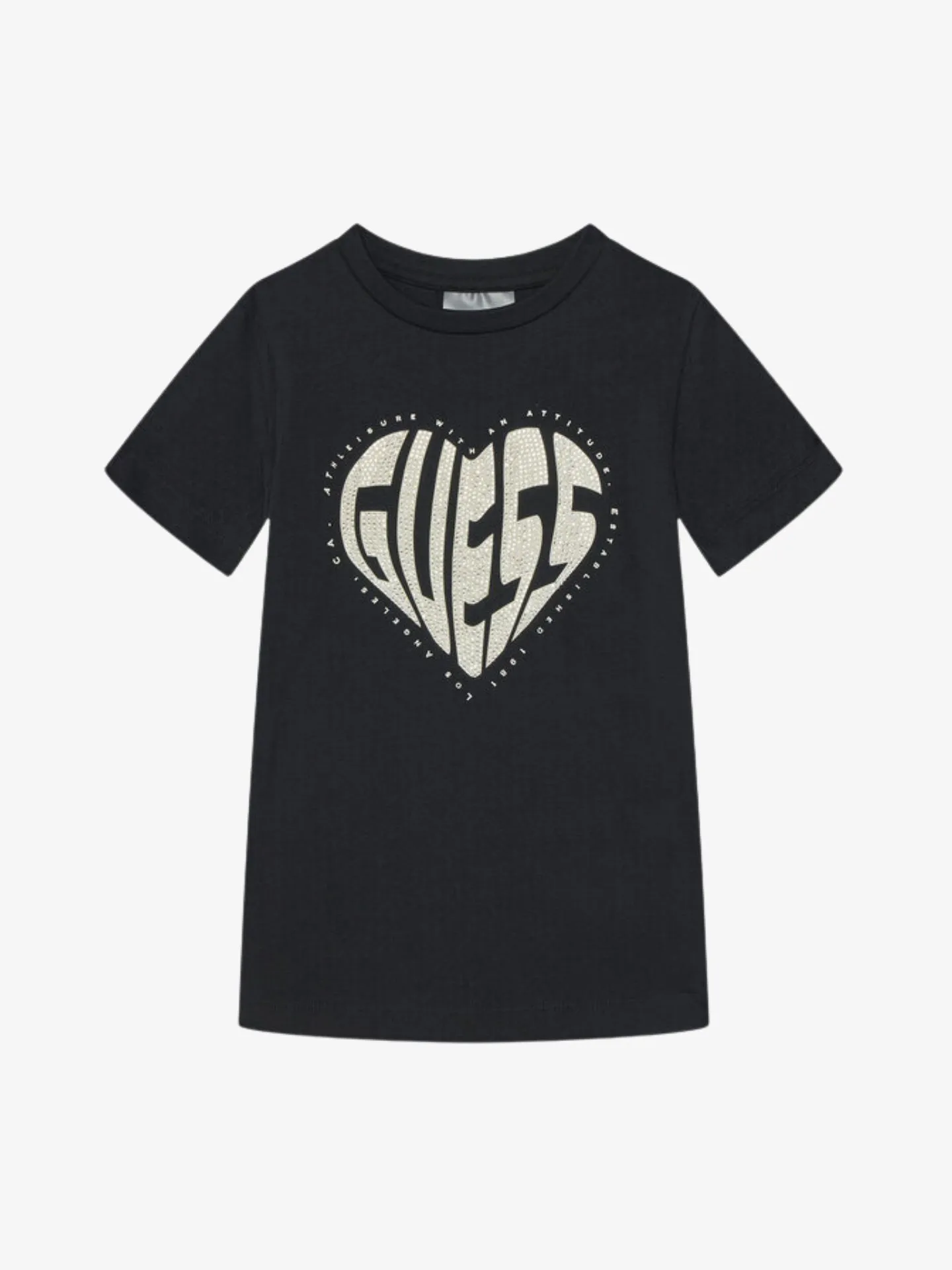 Guess Meisjes t-shirt zwart